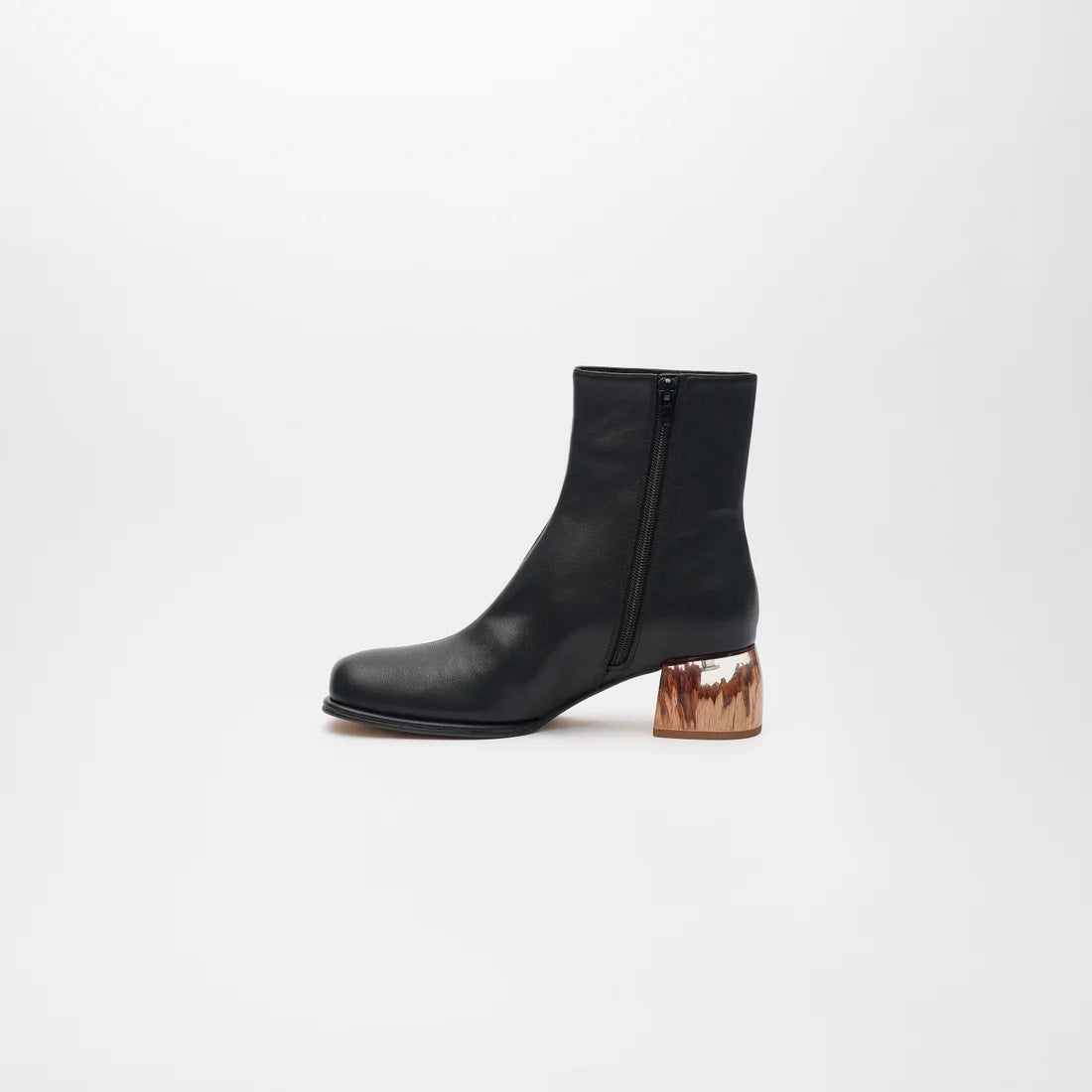 ADELA LETHER BOOTS【Black】