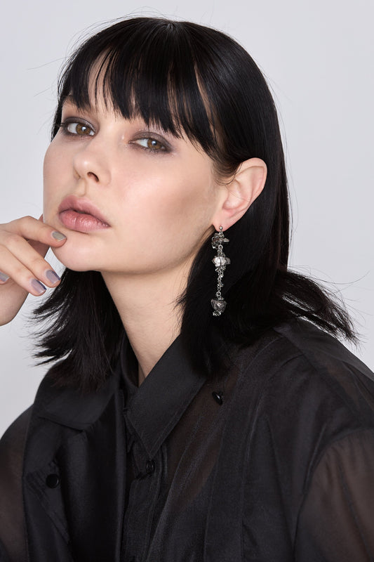 【ap collab】 Metallic rough rock (long)