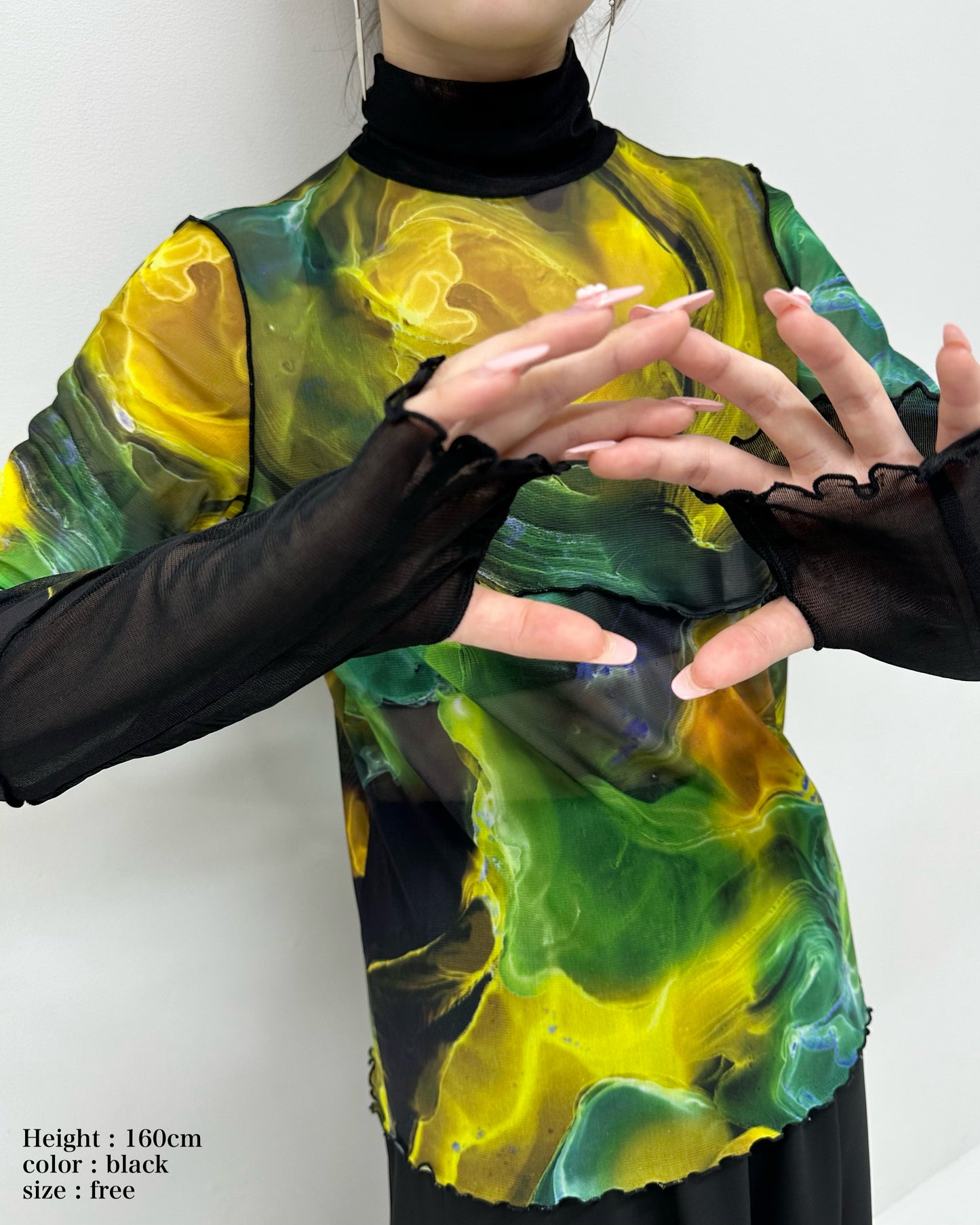 Marble paint mellow tops