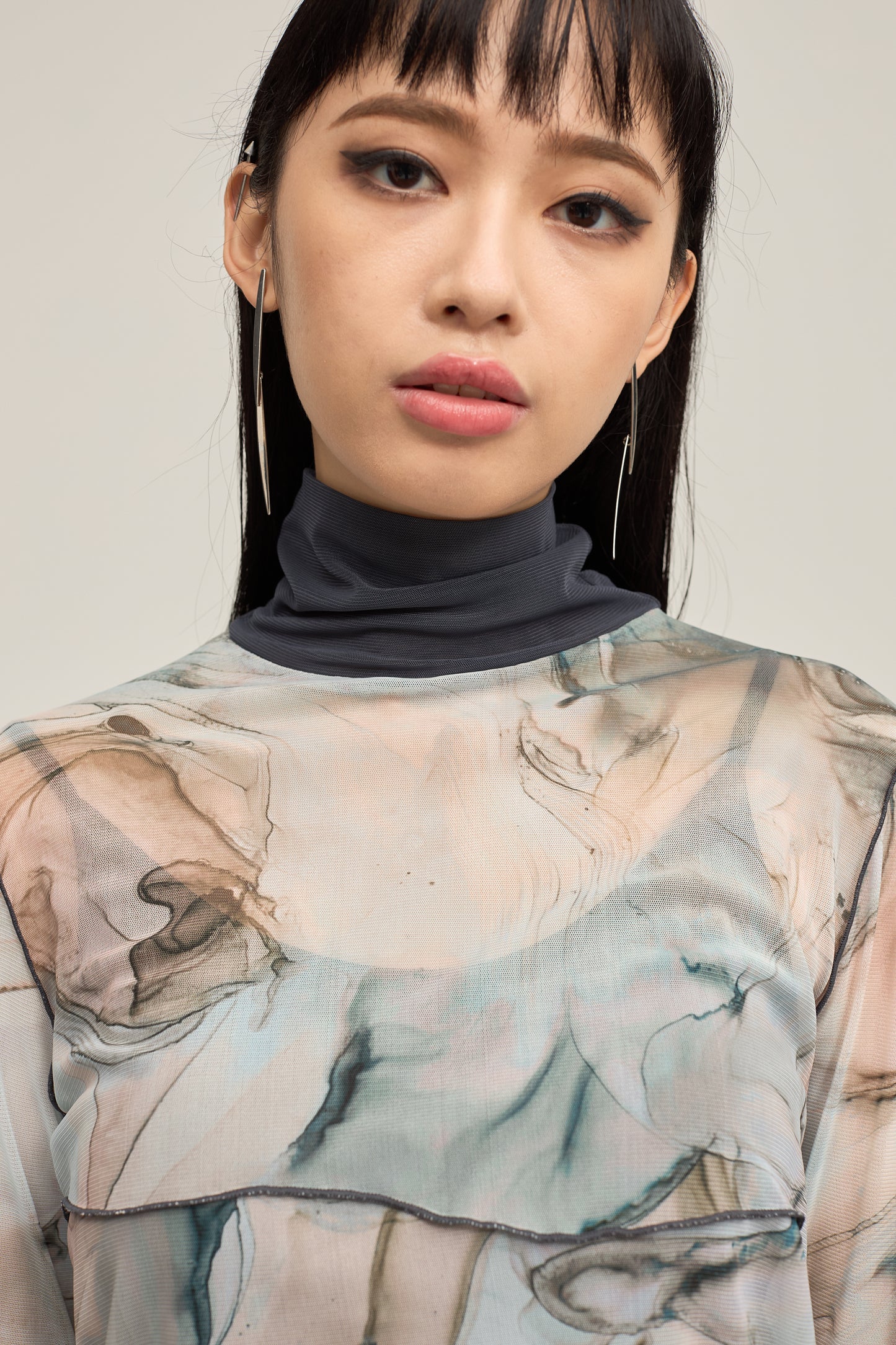 B'2nd別注 Marble paint mellow tops