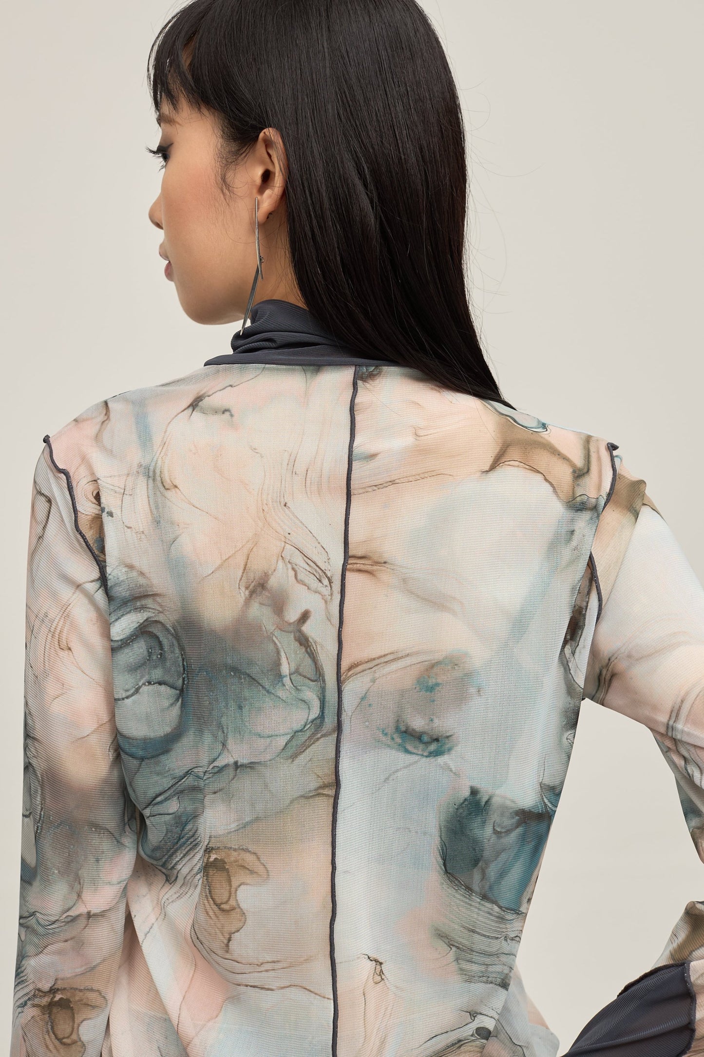 B'2nd別注 Marble paint mellow tops