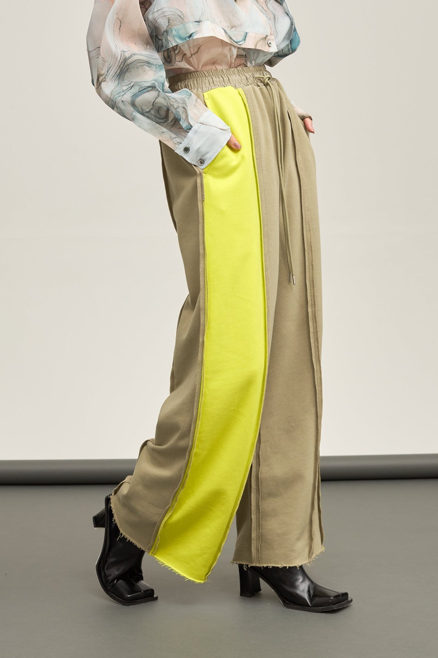 B'2nd別注 Bicolor sweatpants