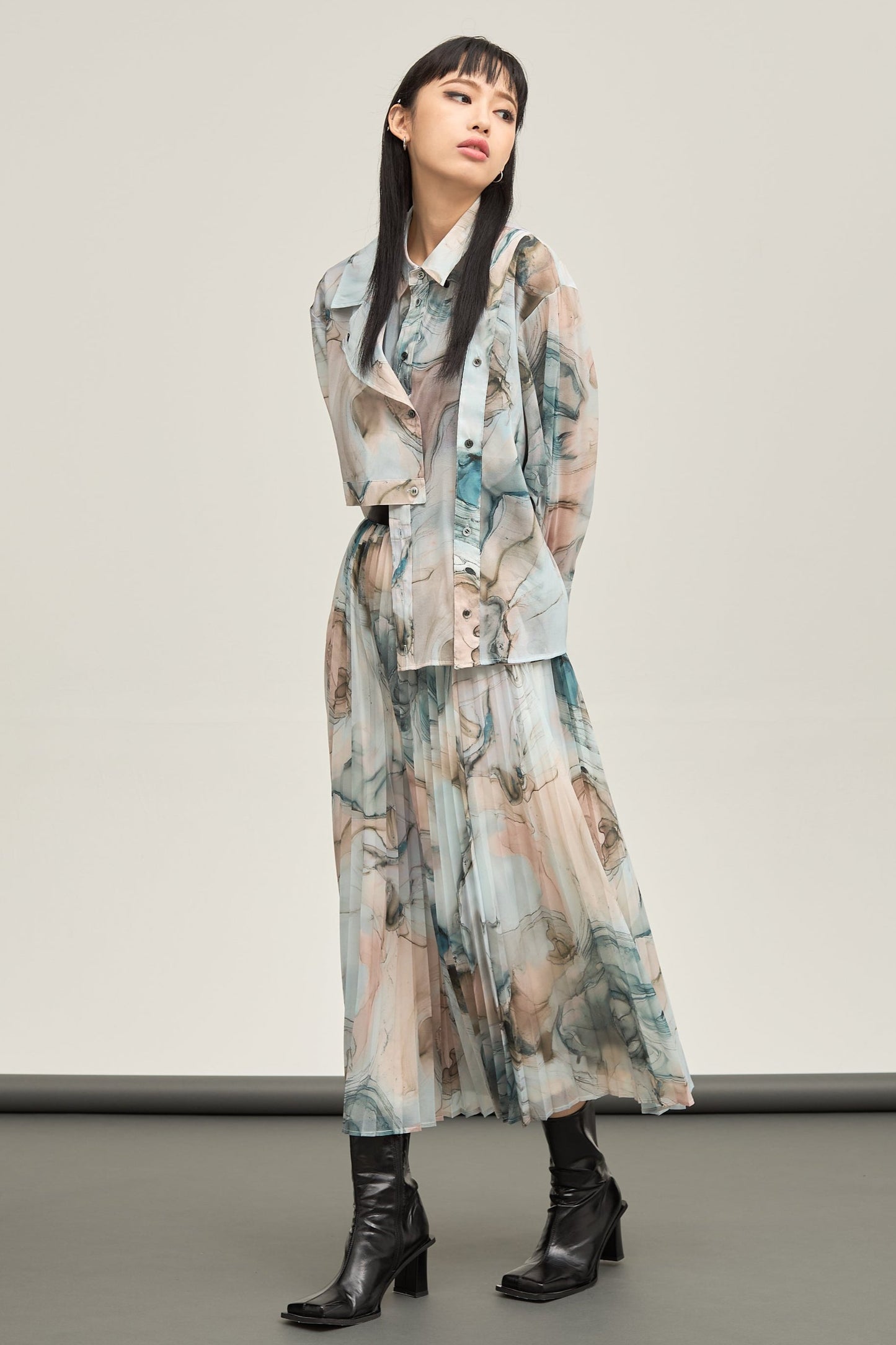 B'2nd別注 Pleated skirt