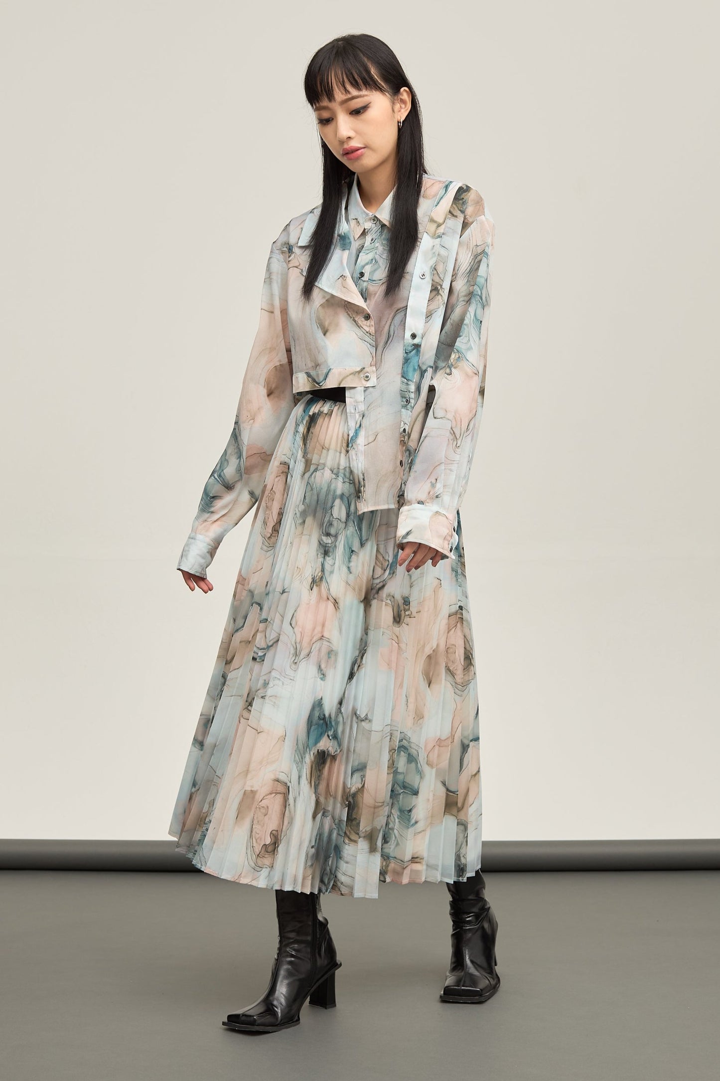 B'2nd別注 Pleated skirt