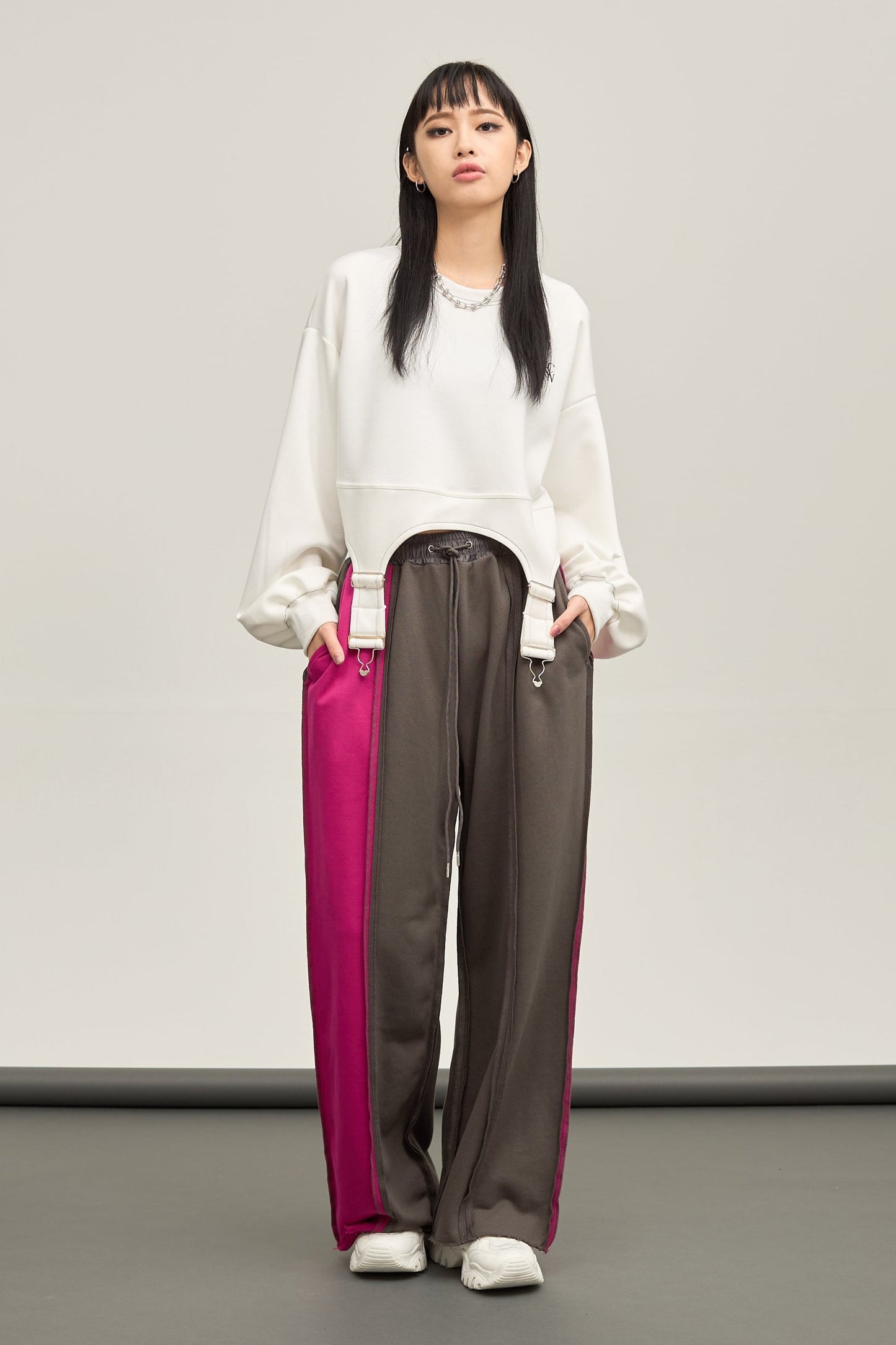 B'2nd別注 Bicolor sweatpants