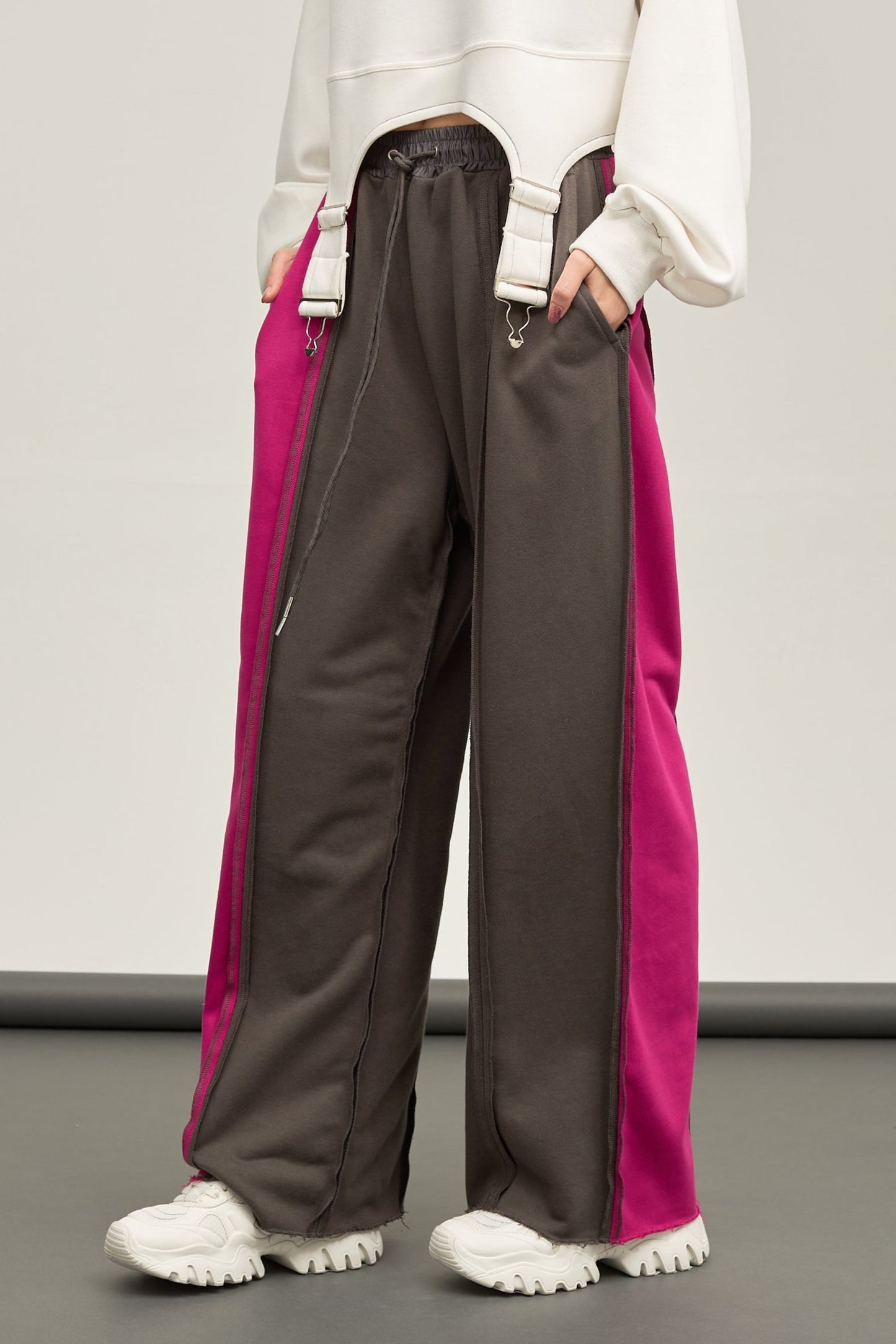 B'2nd別注 Bicolor sweatpants