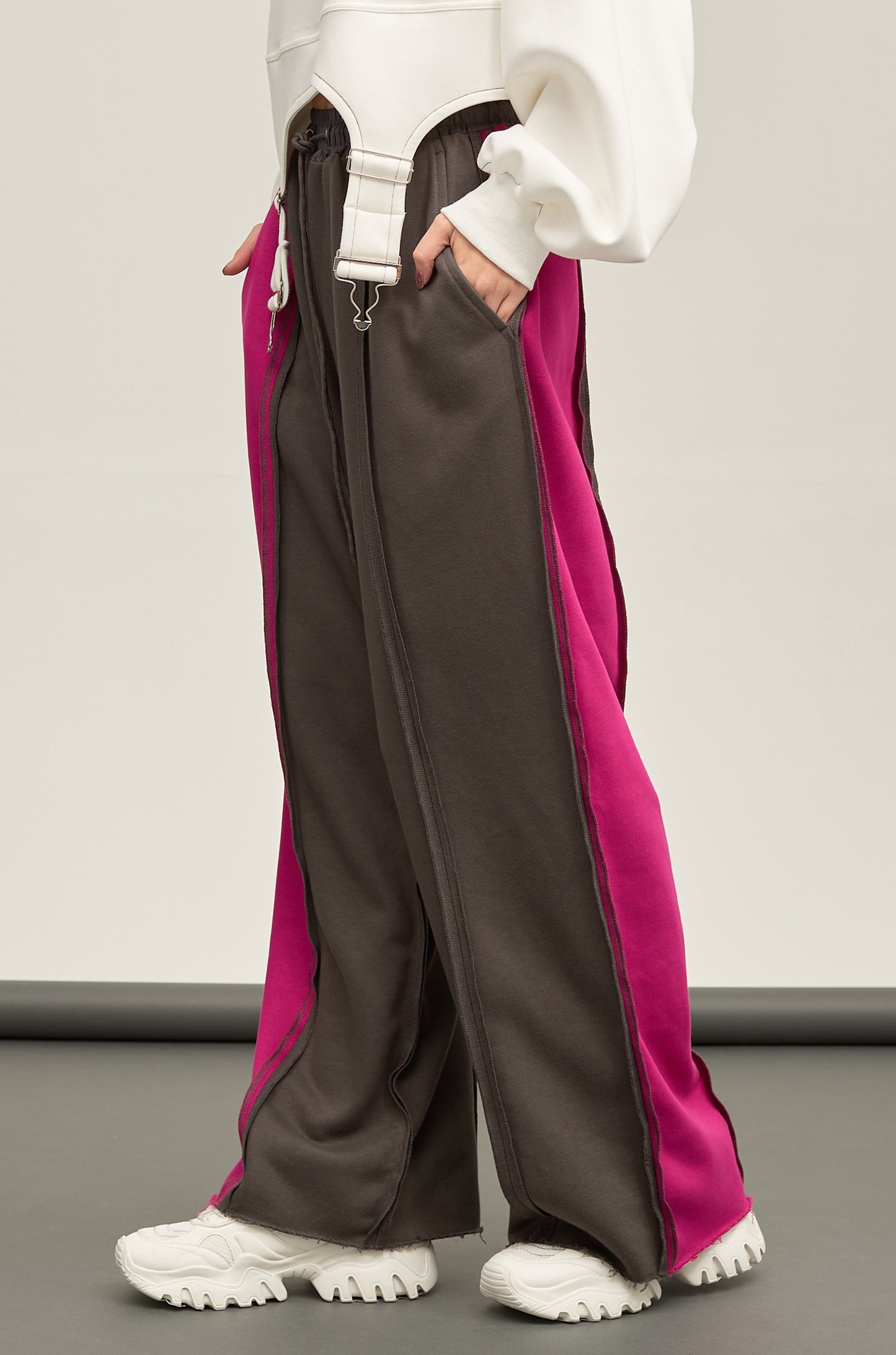 B'2nd別注 Bicolor sweatpants