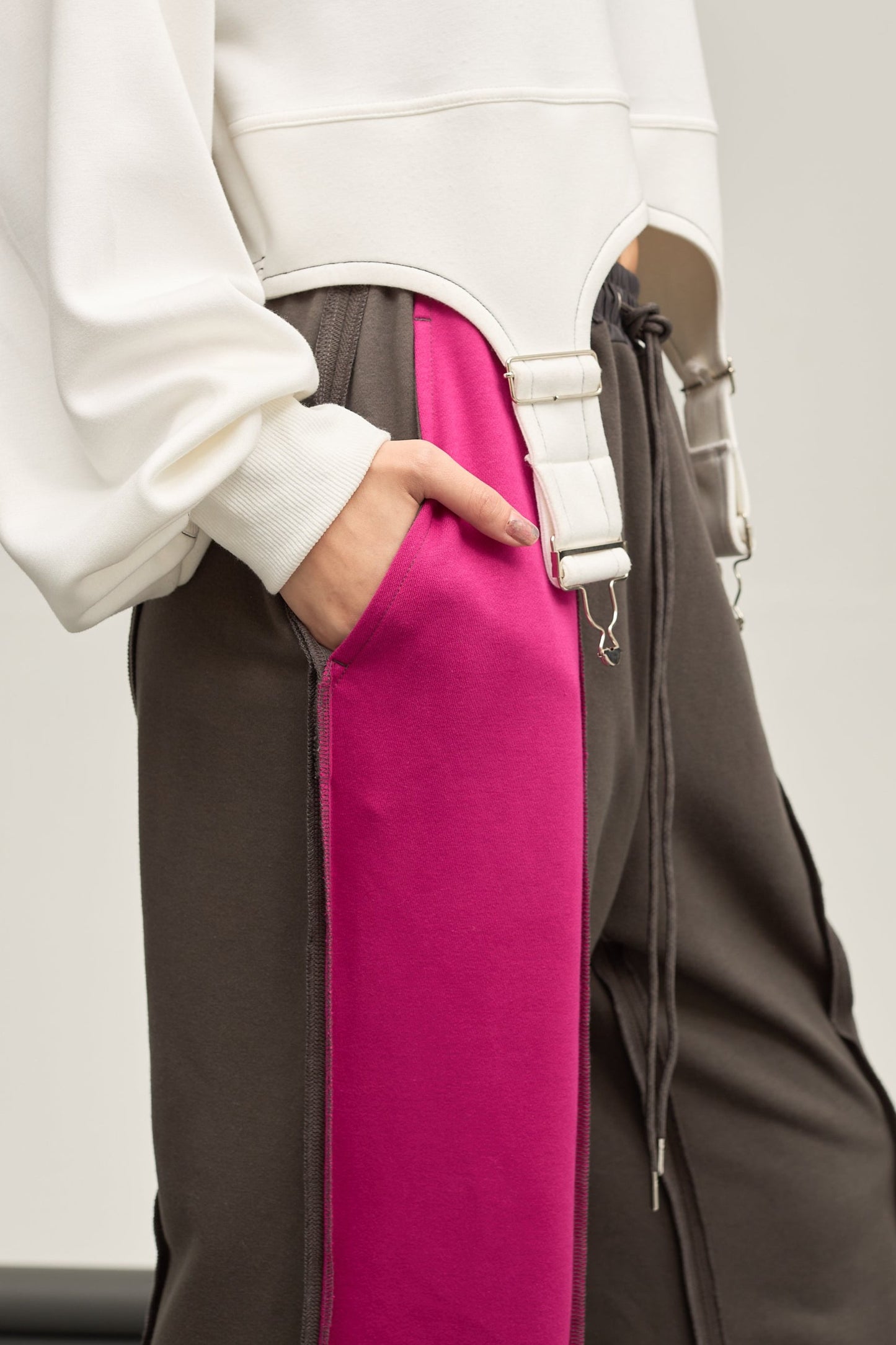 B'2nd別注 Bicolor sweatpants