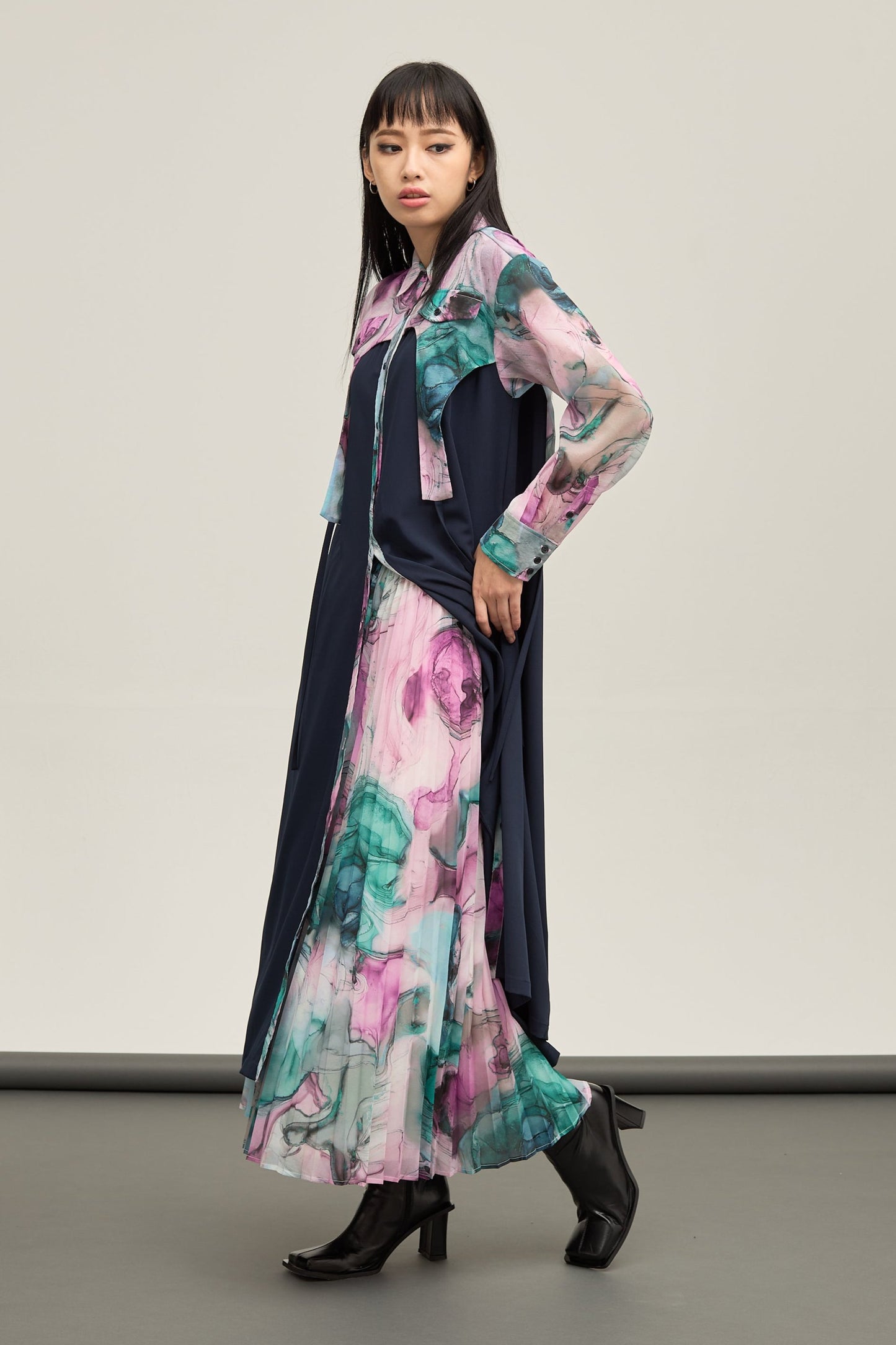 B'2nd別注 Pleated skirt