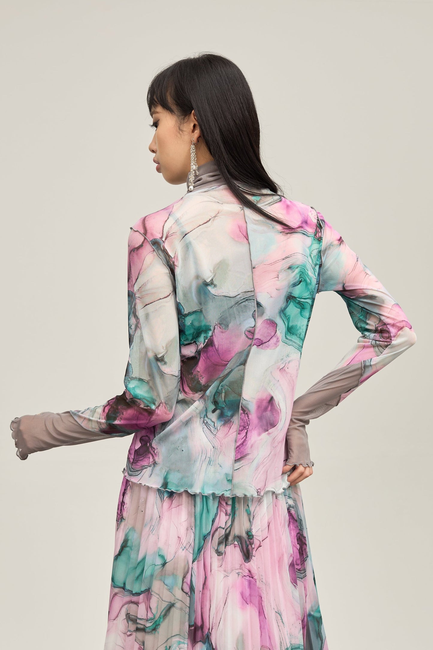 B'2nd別注 Marble paint mellow tops