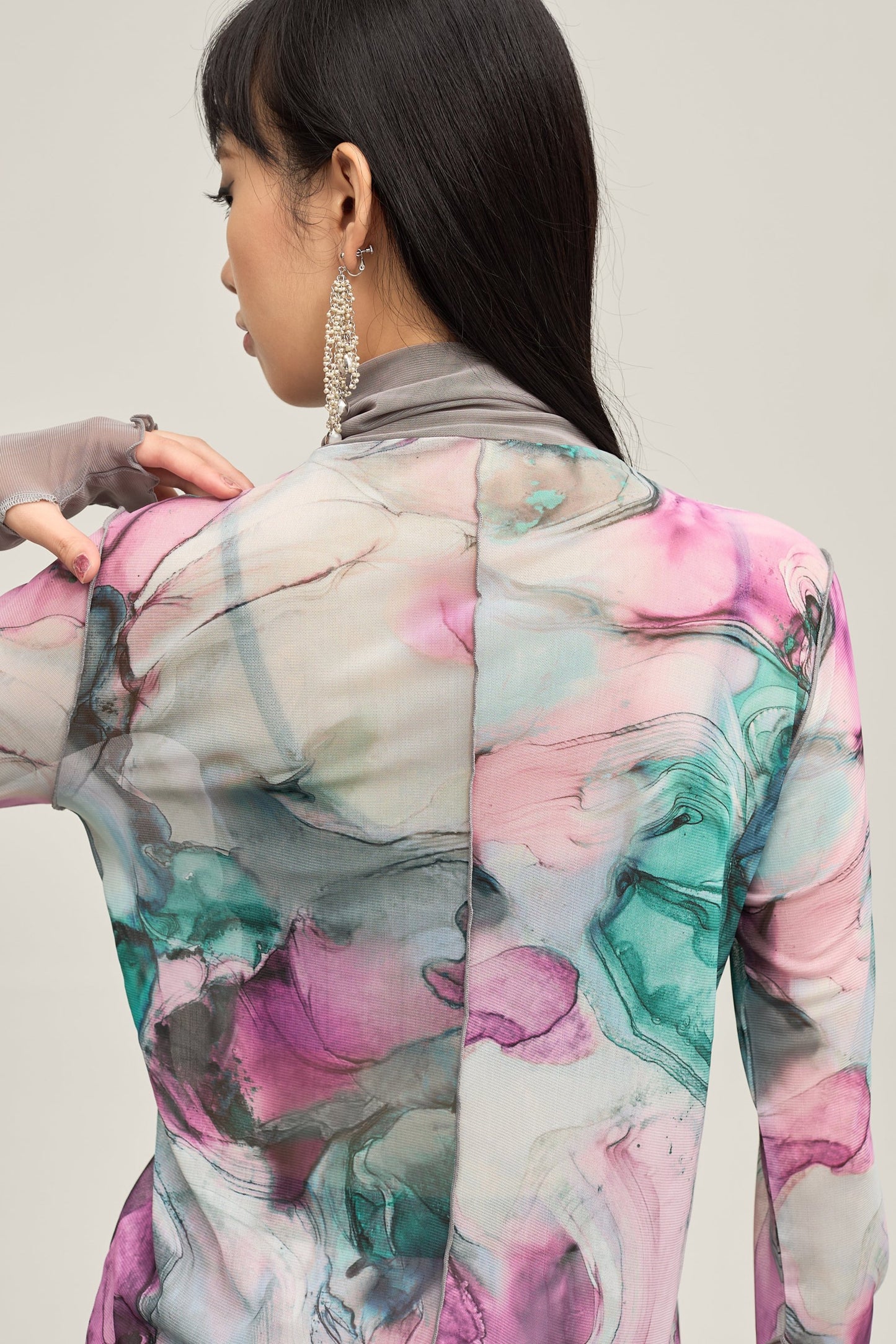 B'2nd別注 Marble paint mellow tops