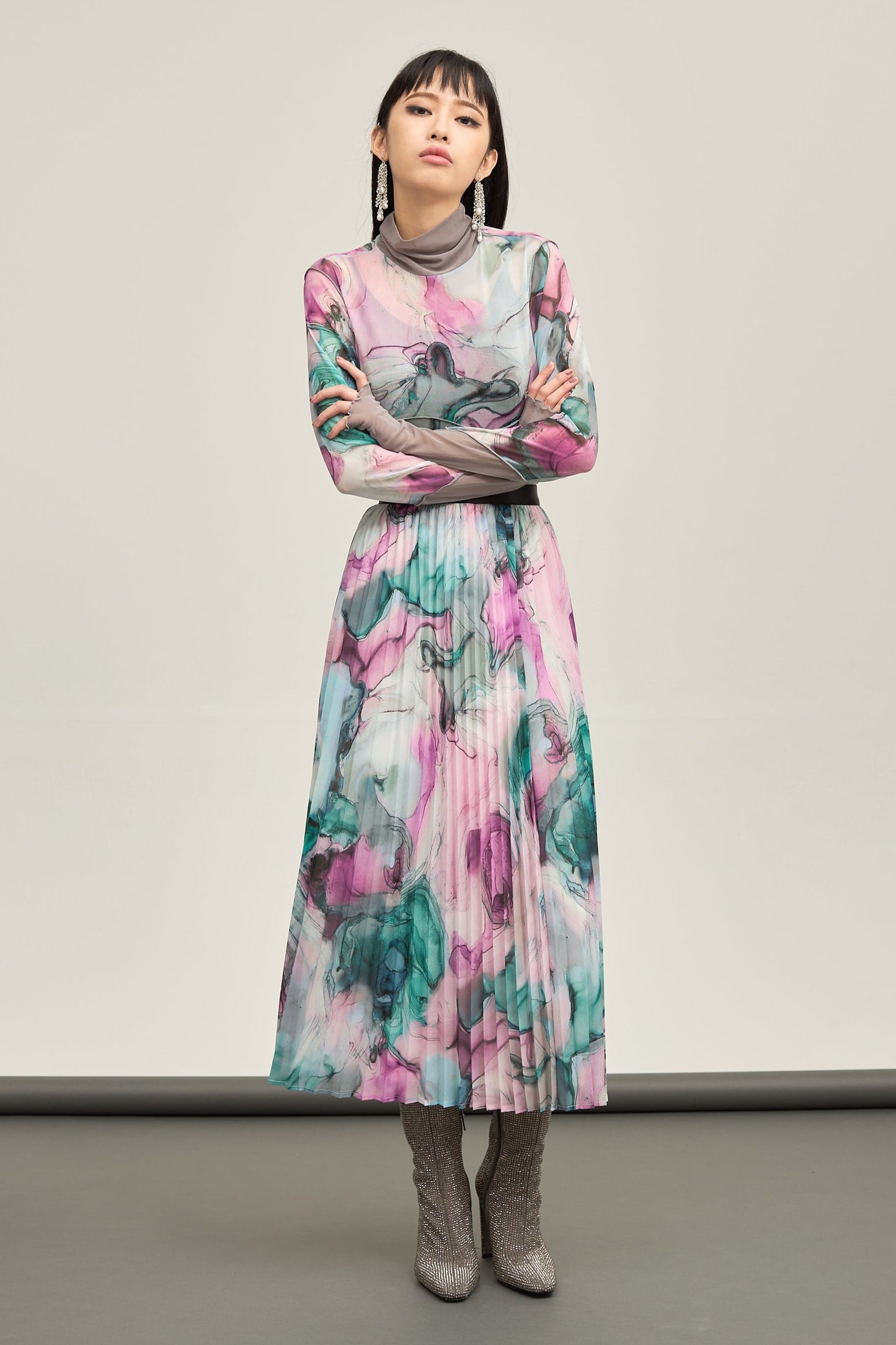 B'2nd別注 Pleated skirt