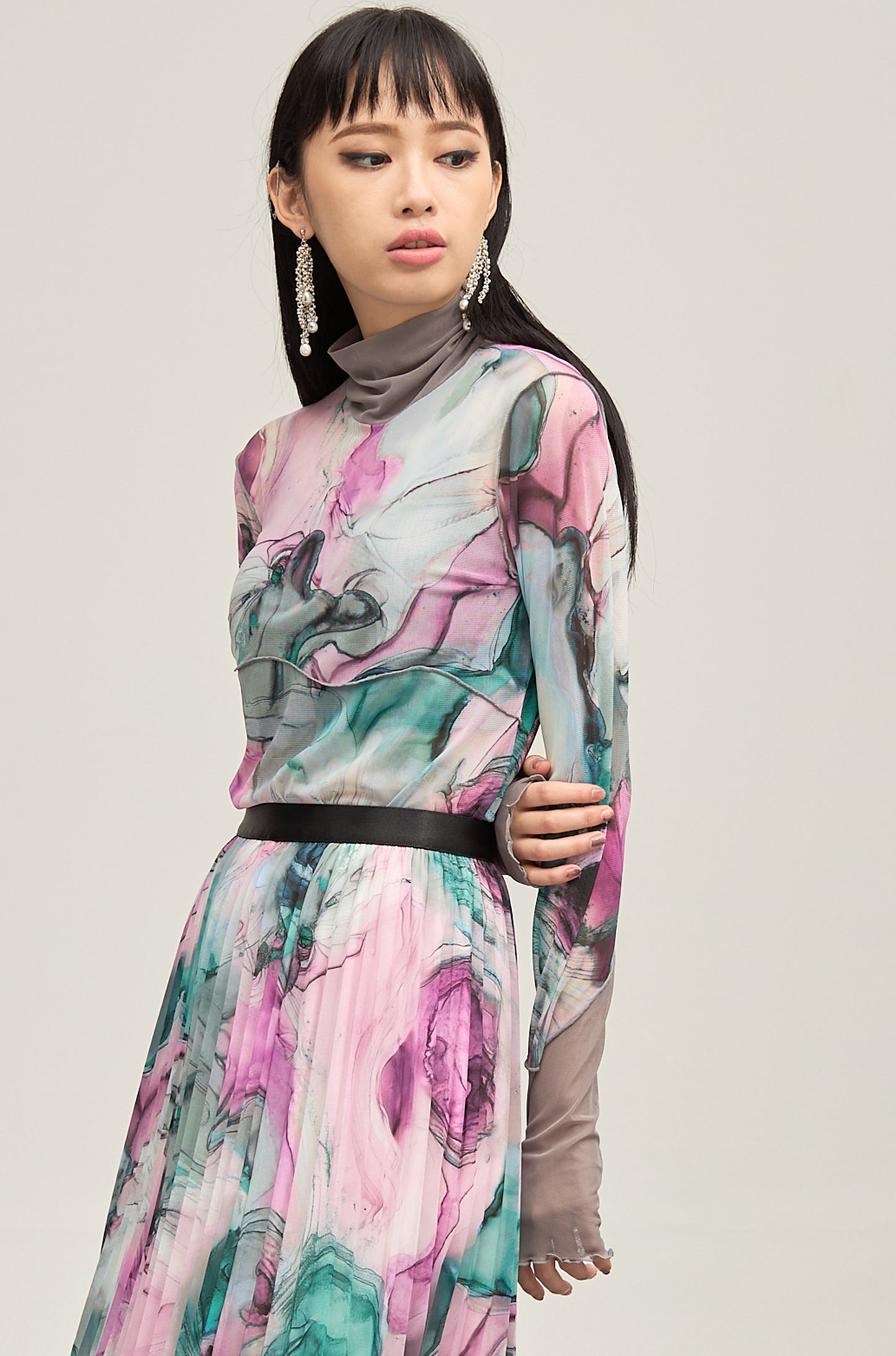 B'2nd別注 Marble paint mellow tops