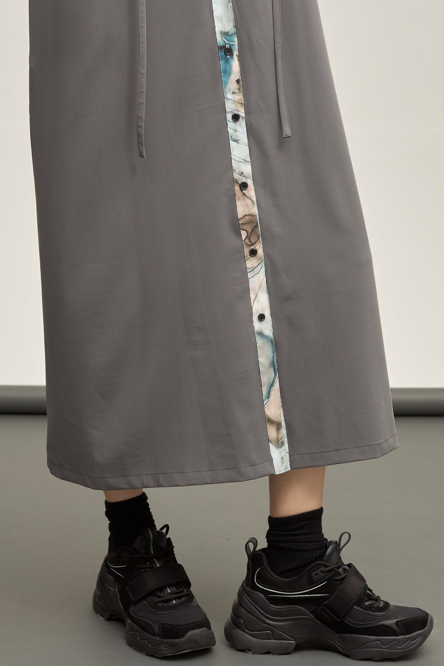 B'2nd別注 Marble paint hem one piece