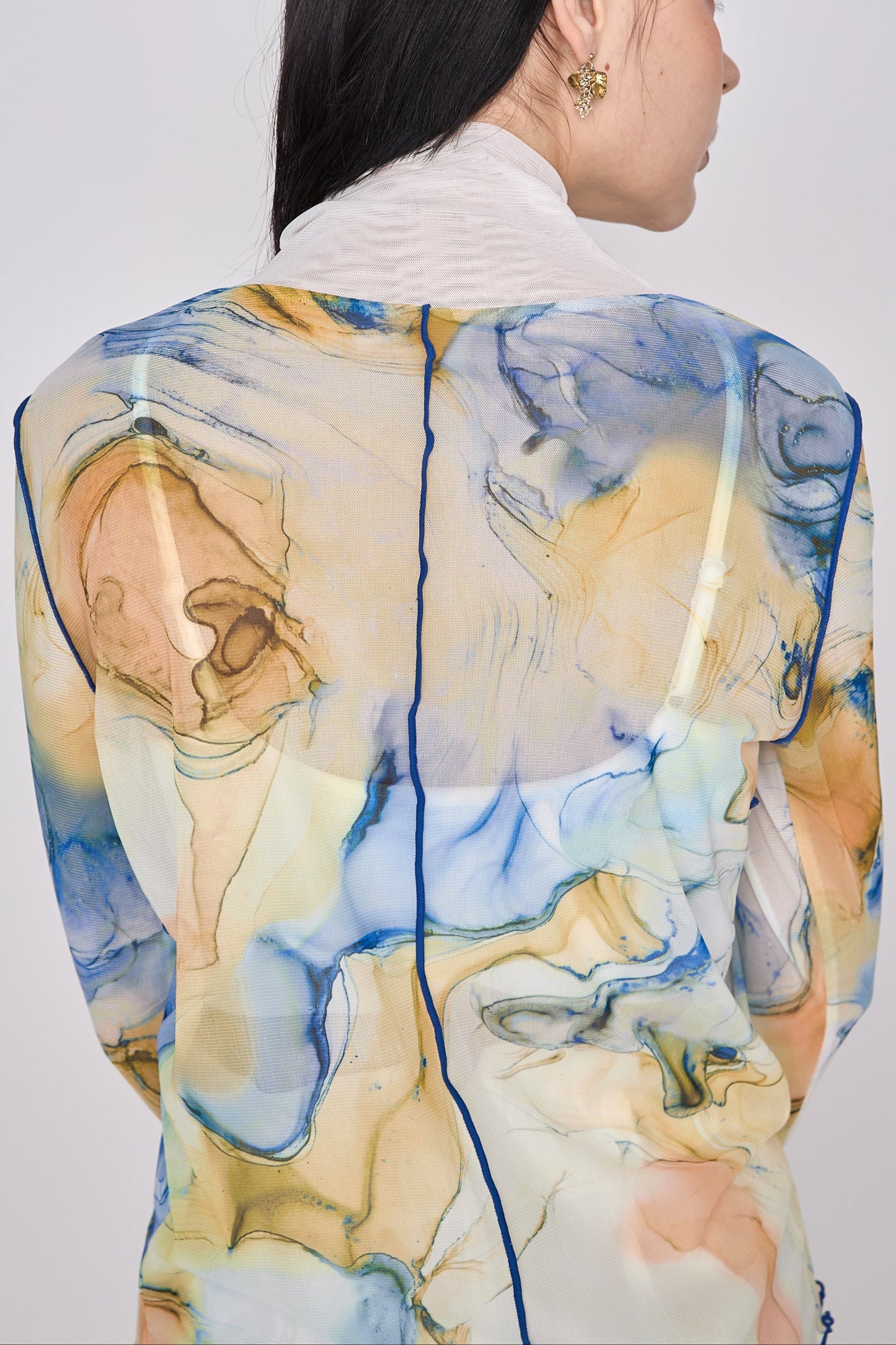 Marble paint mellow tops