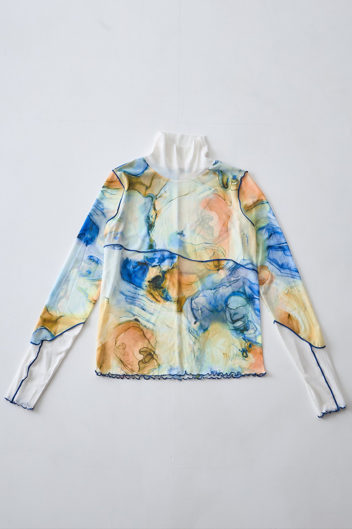 Marble paint mellow tops