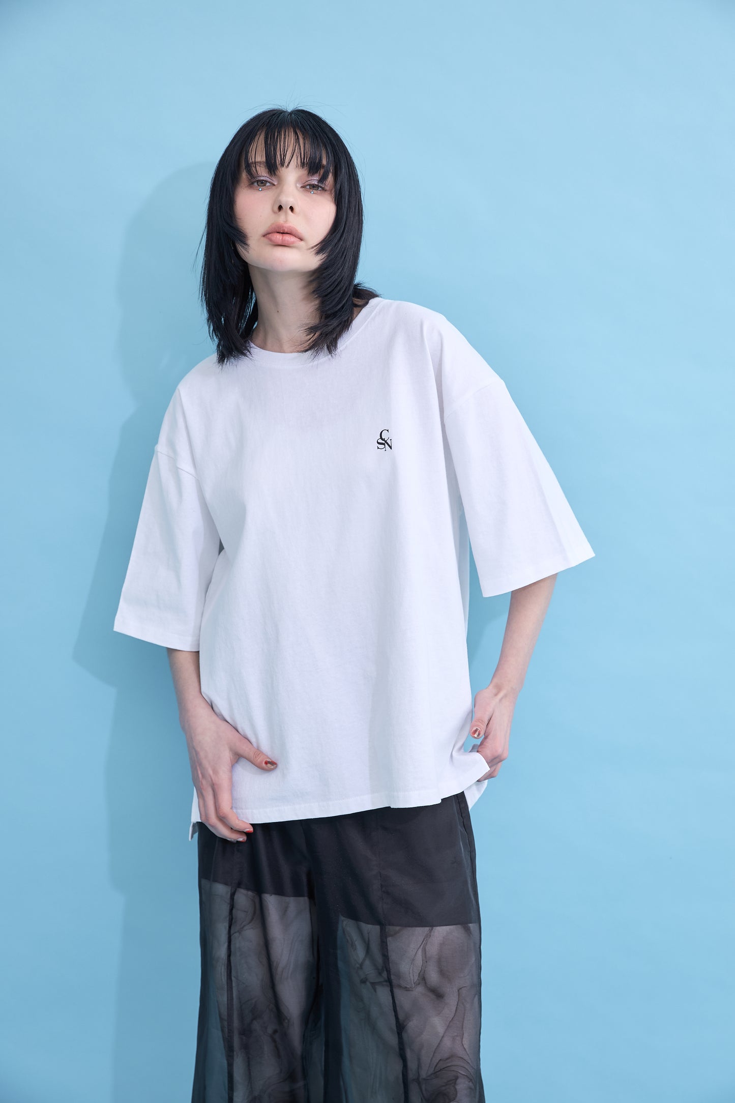 Flash logo men's over T-shirt