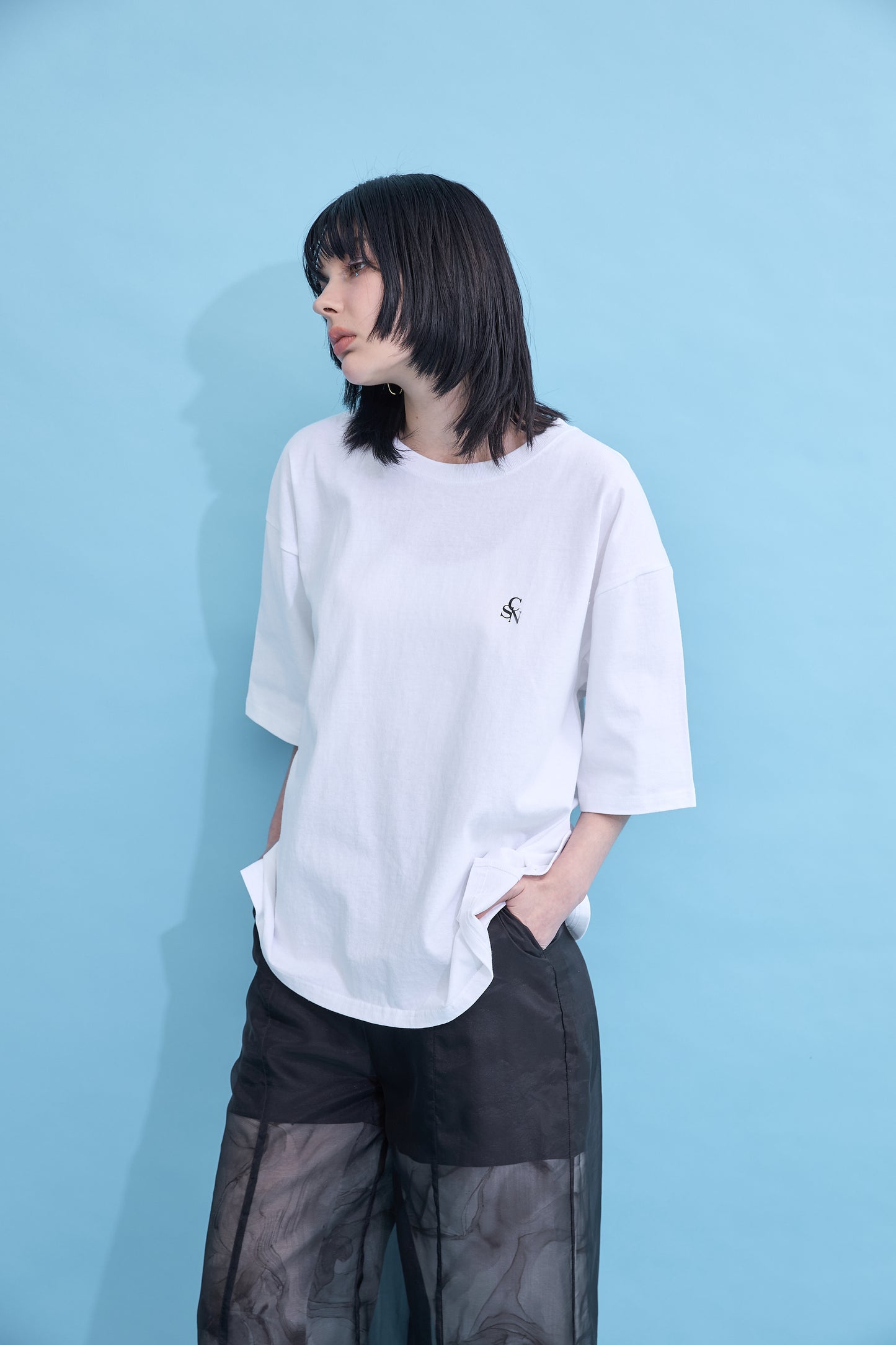 Flash logo men's over T-shirt