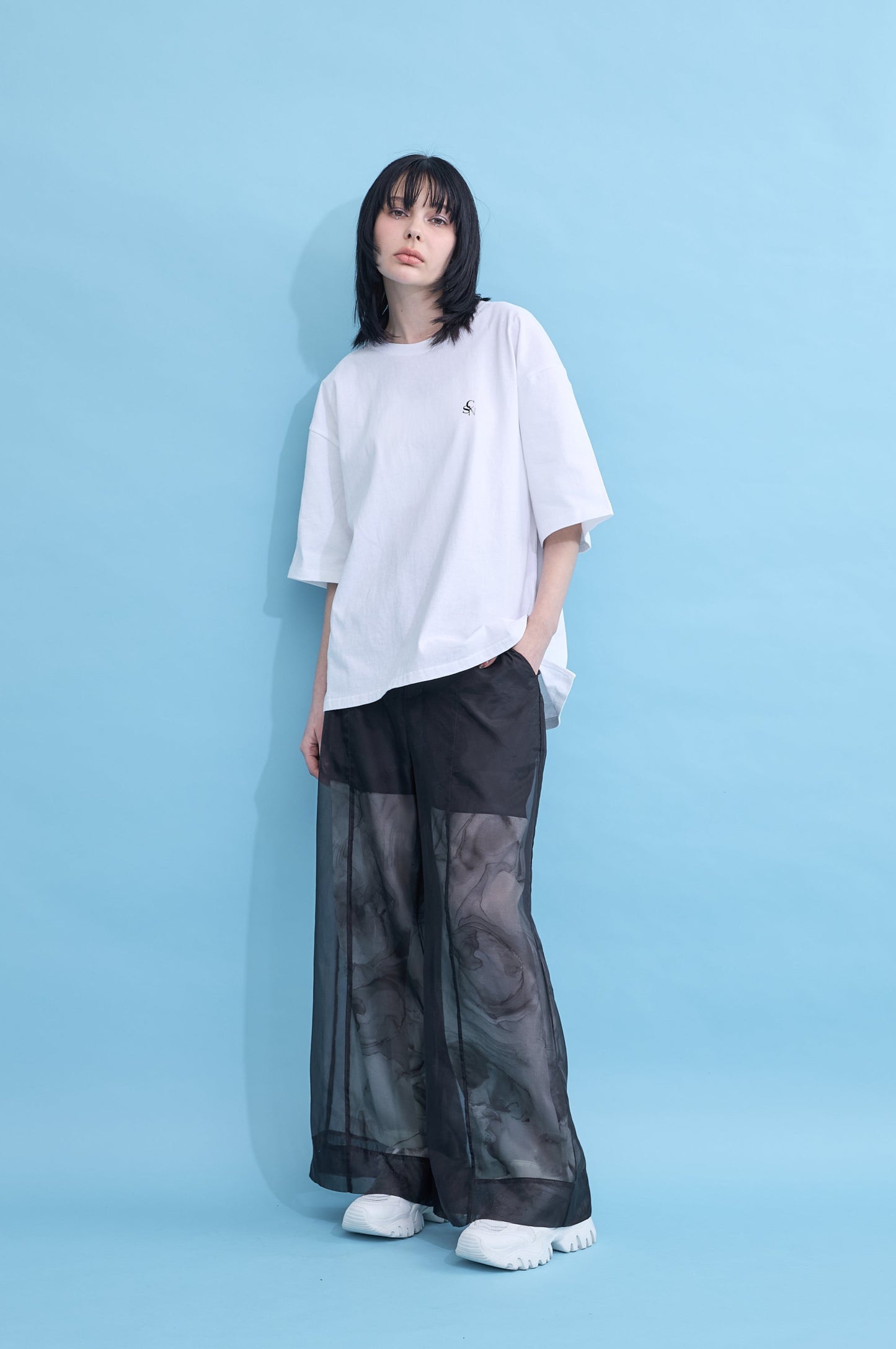 Flash logo men's over T-shirt