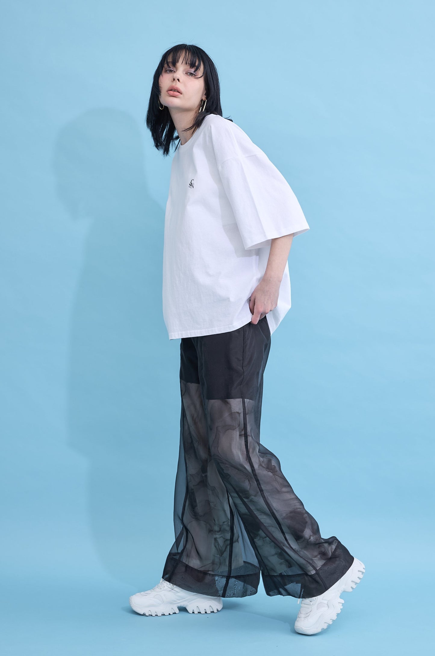 Flash logo men's over T-shirt