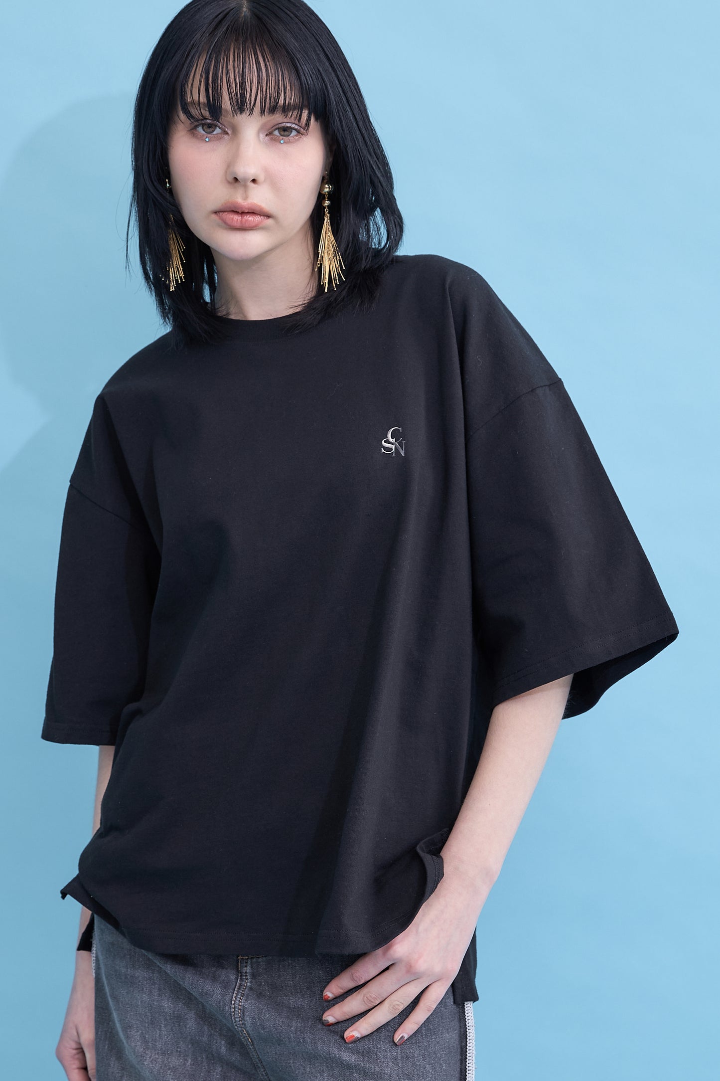 Flash logo men's over T-shirt