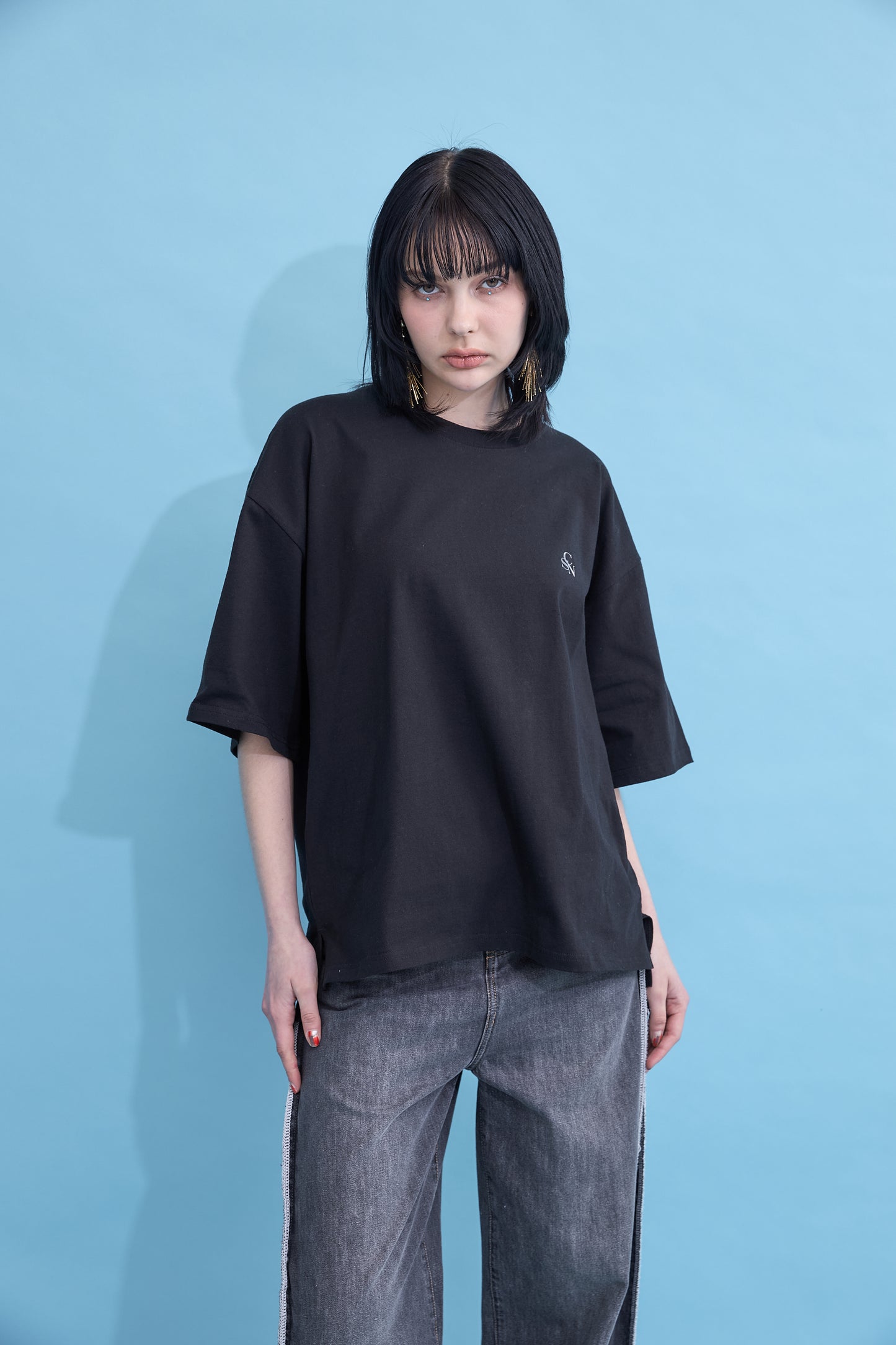 Flash logo men's over T-shirt