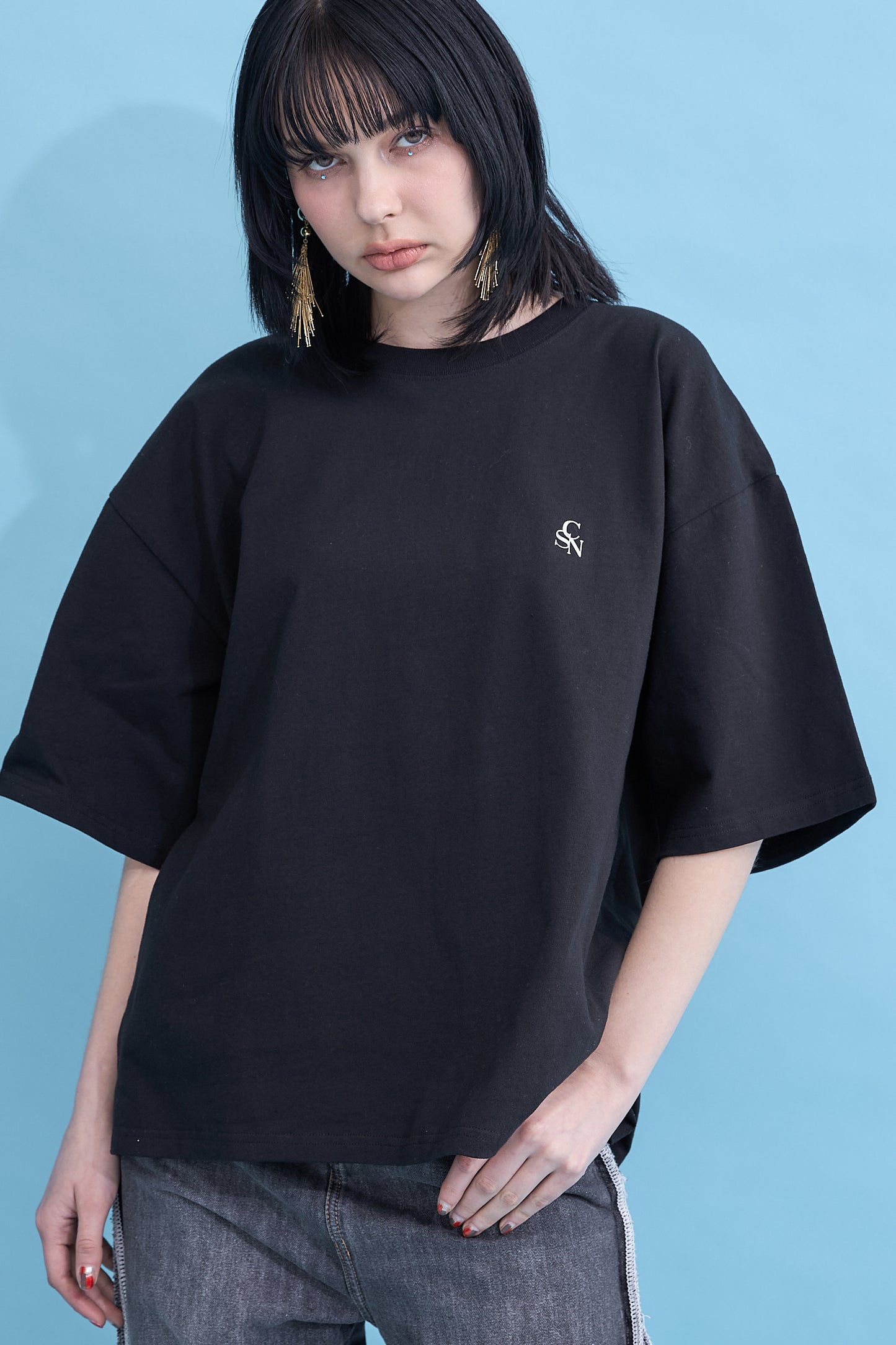 Flash logo men's over T-shirt