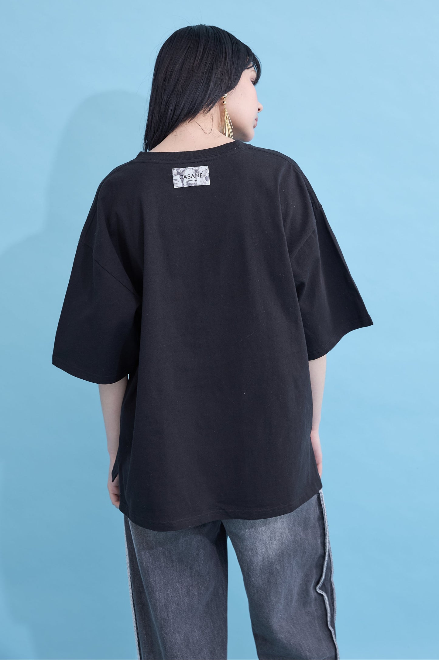 Flash logo men's over T-shirt