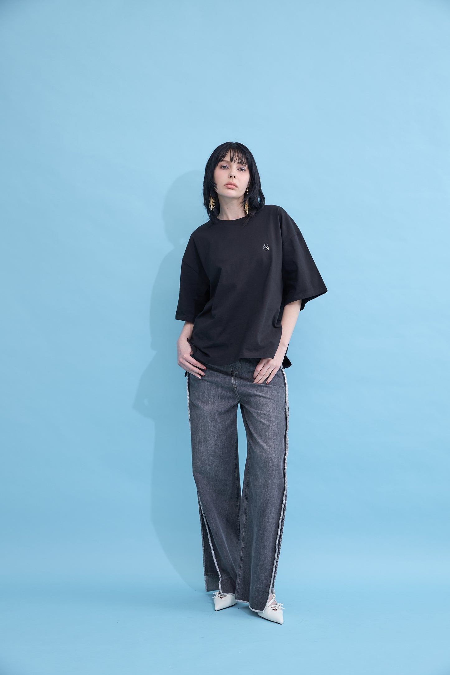 Flash logo men's over T-shirt