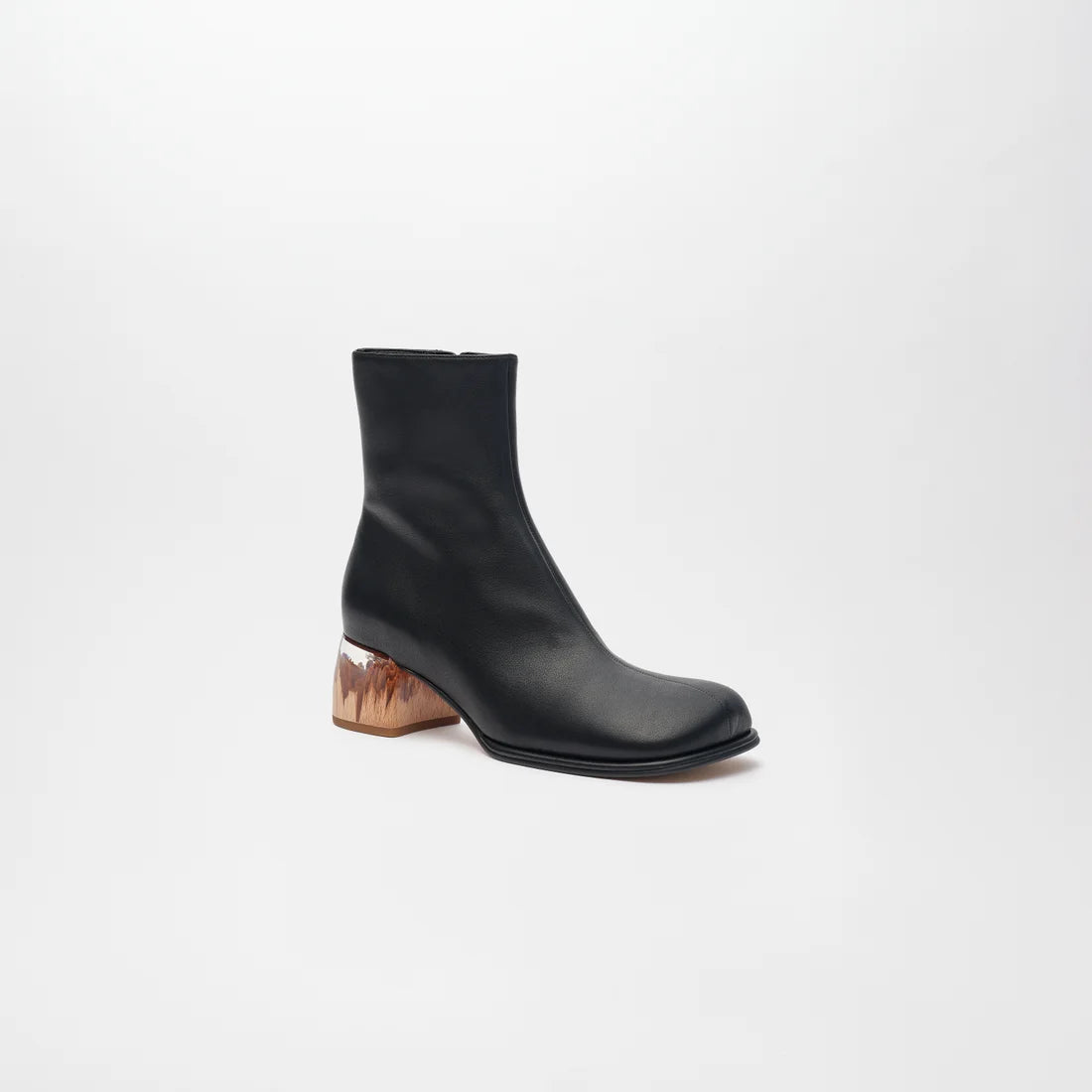 ADELA LETHER BOOTS【Black】