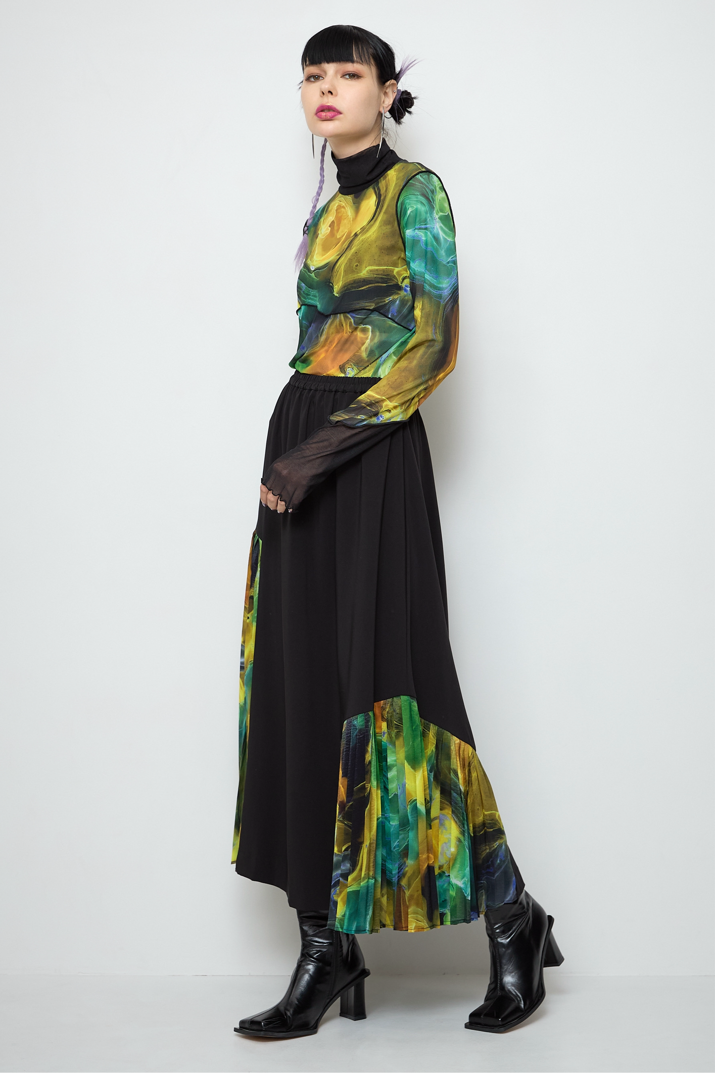 Marble paint mellow tops