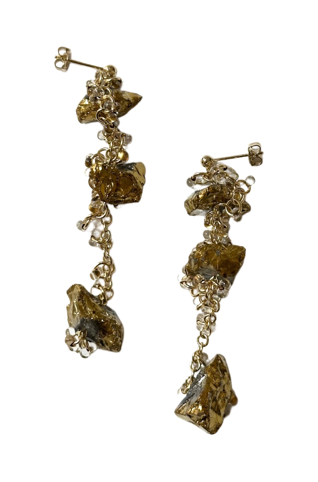 【ap collab】Metallic rough rock (long)