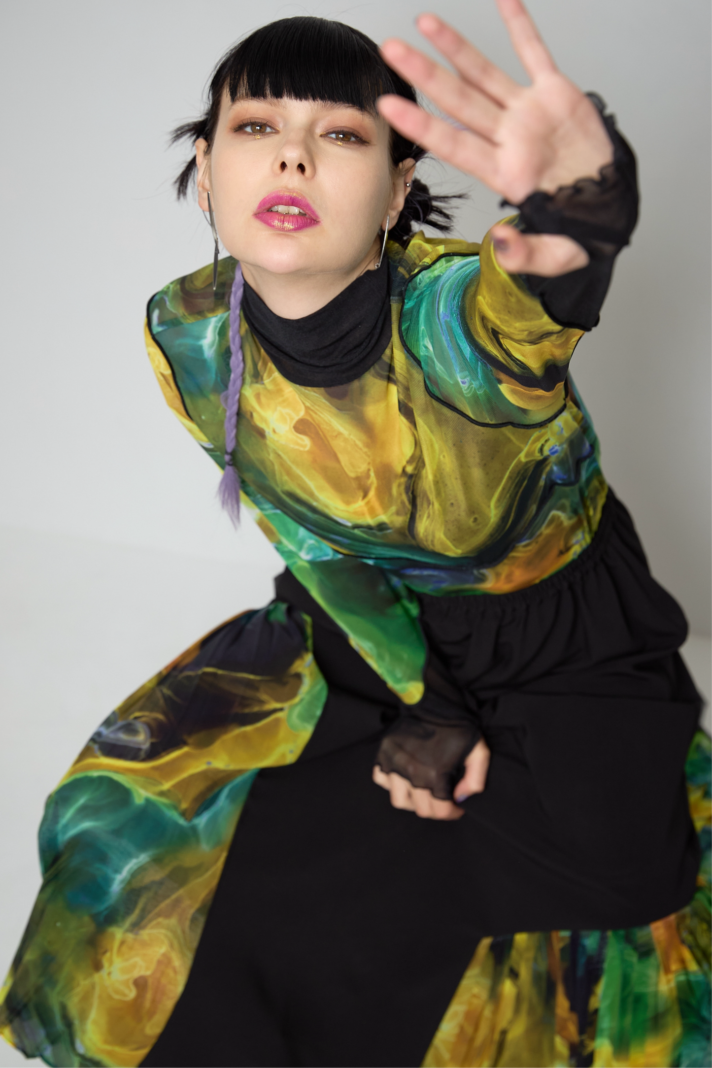 Marble paint mellow tops