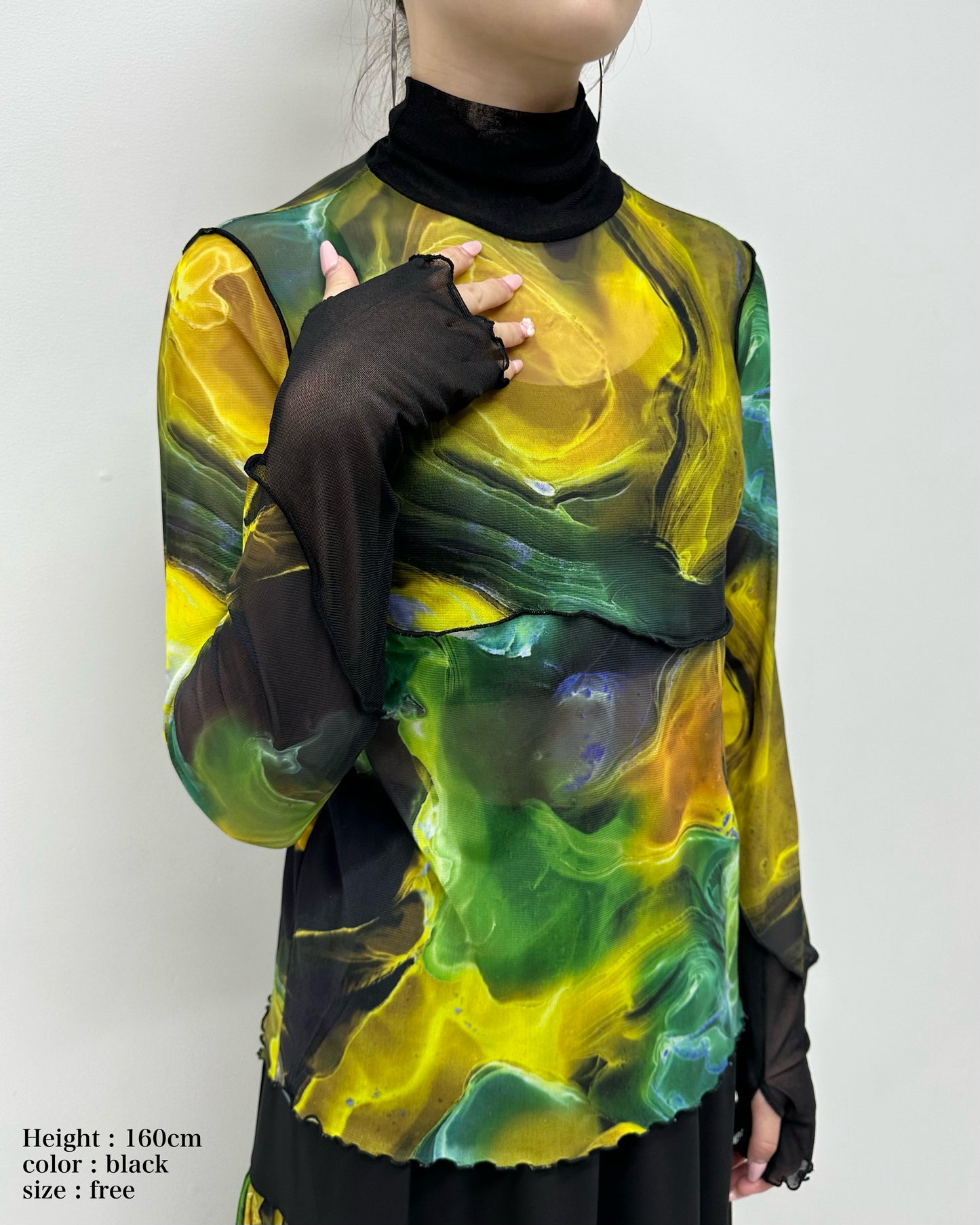 Marble paint mellow tops