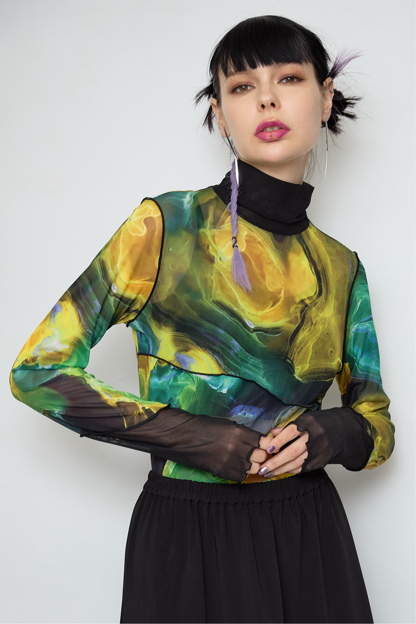 Marble paint mellow tops