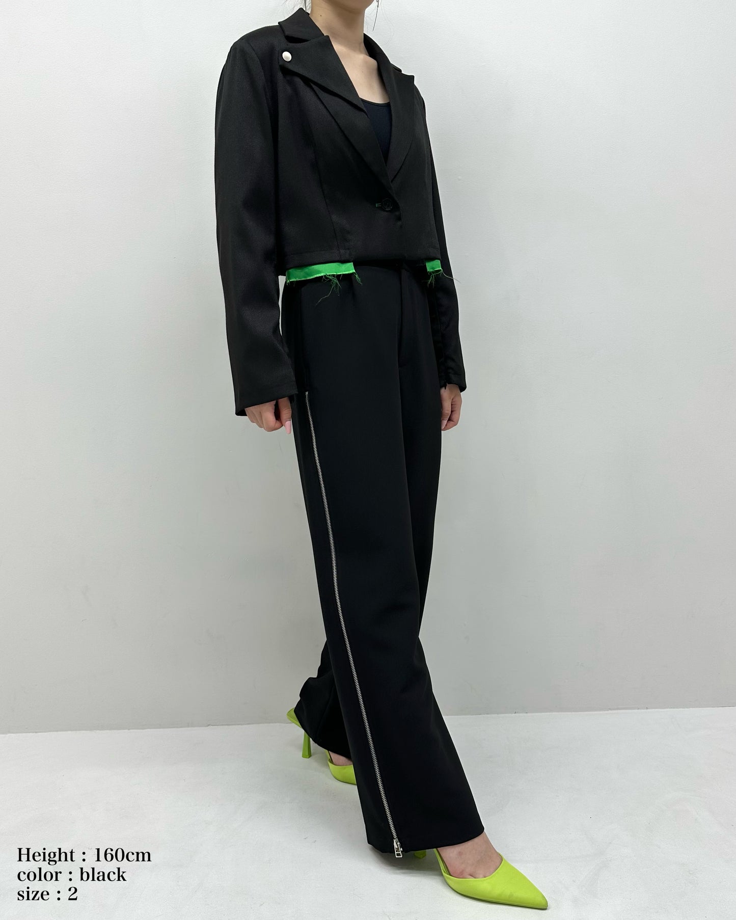 Side line color pants