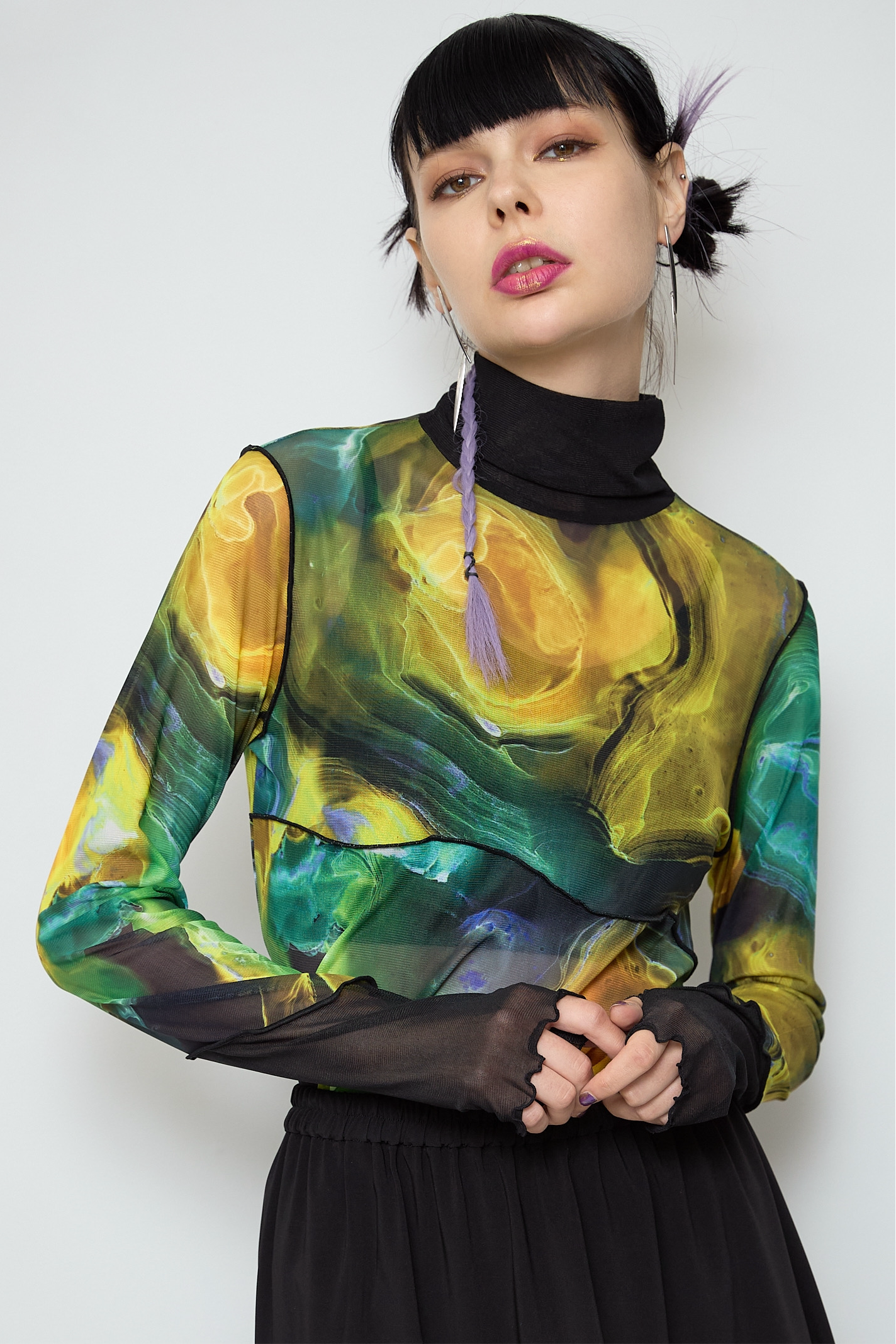 Marble paint mellow tops