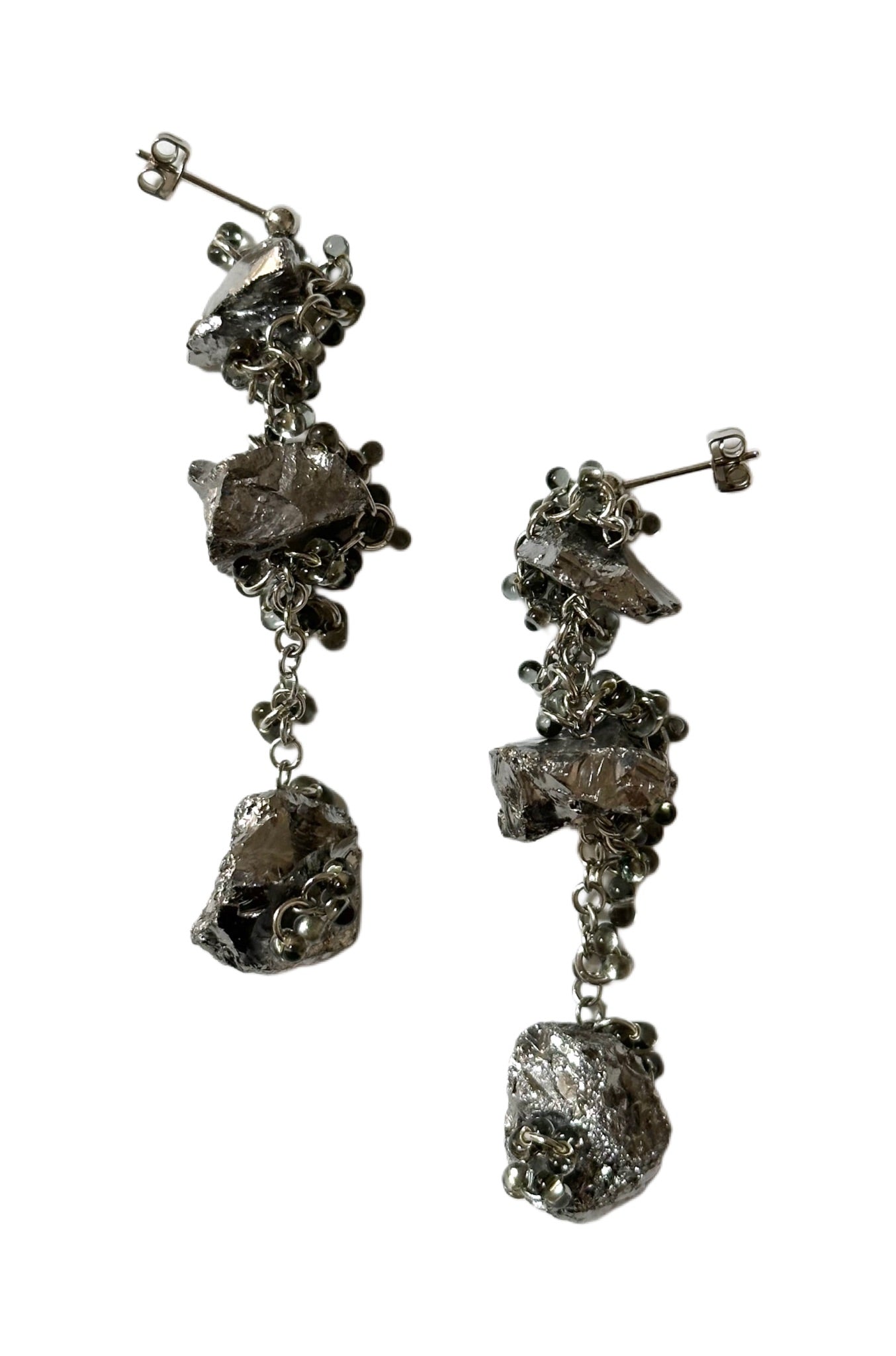【ap collab】 Metallic rough rock (long)