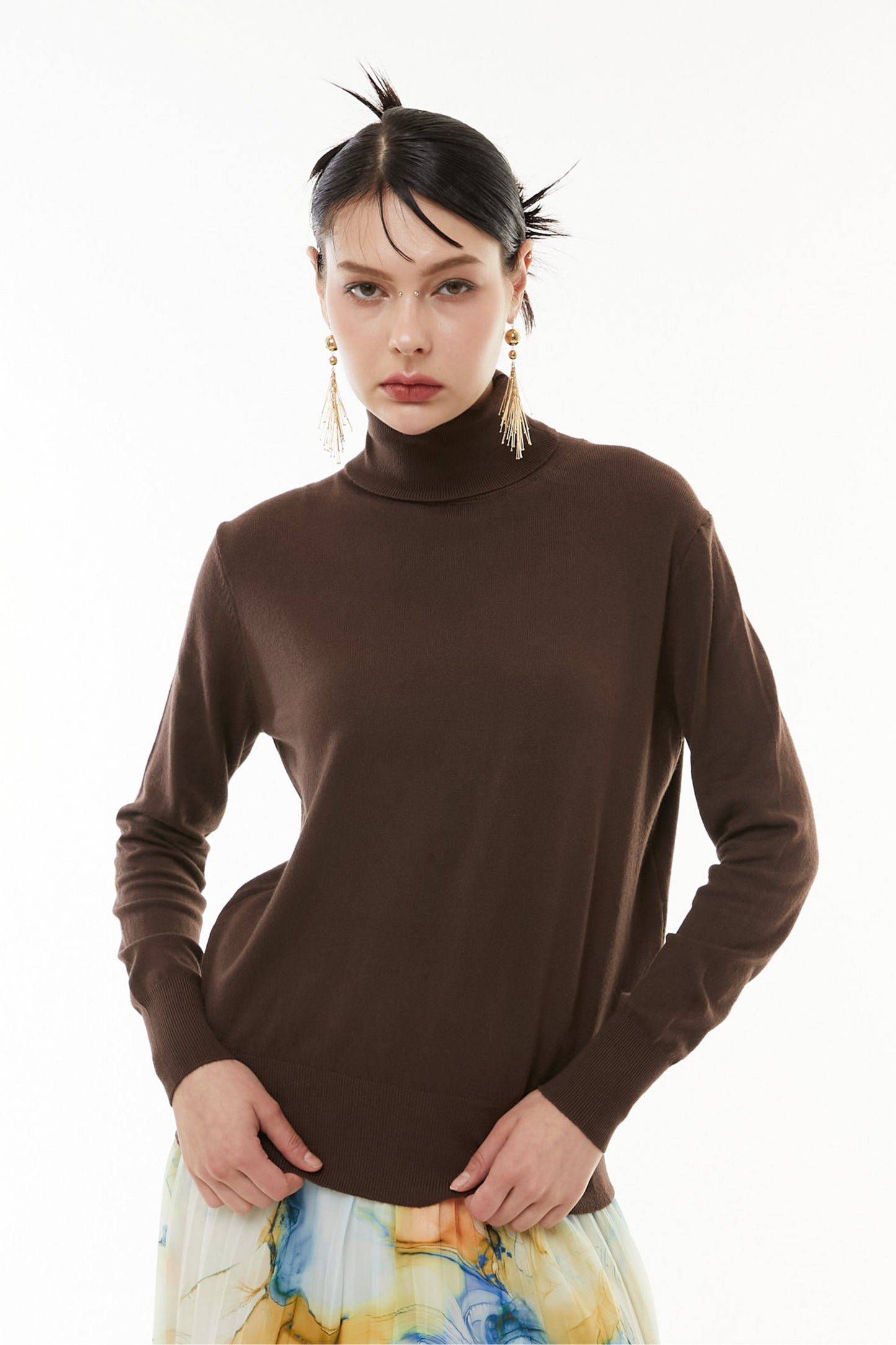 【10月】Cashmere wool turtleneck