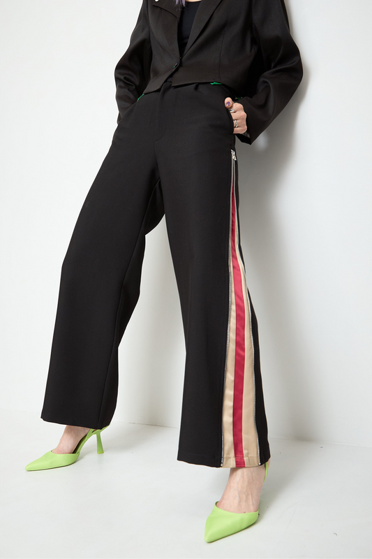 【OUTLET】Side line color pants