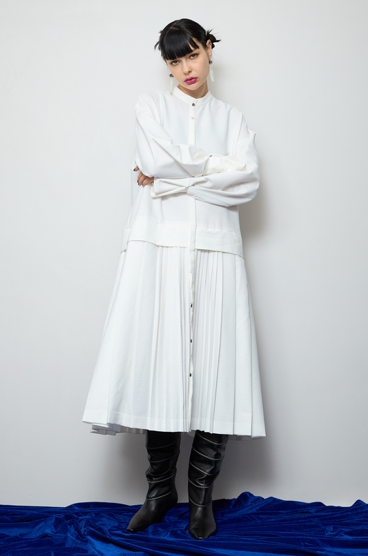 【OUTLET】2way sleeve one-piece