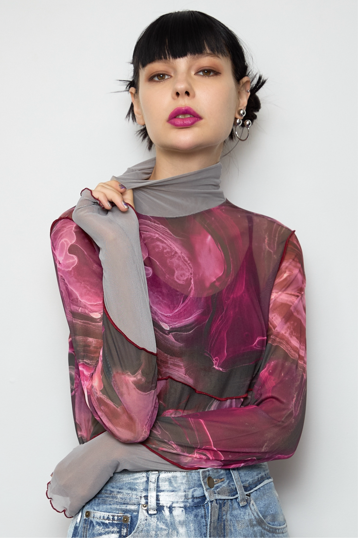 Marble paint mellow tops