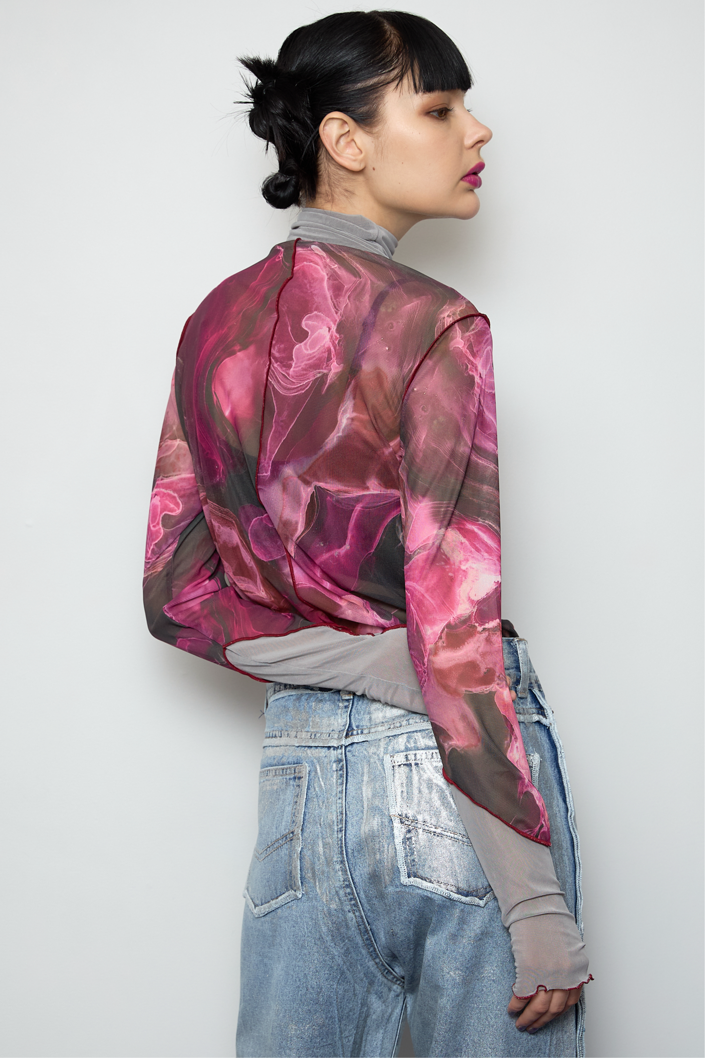 Marble paint mellow tops