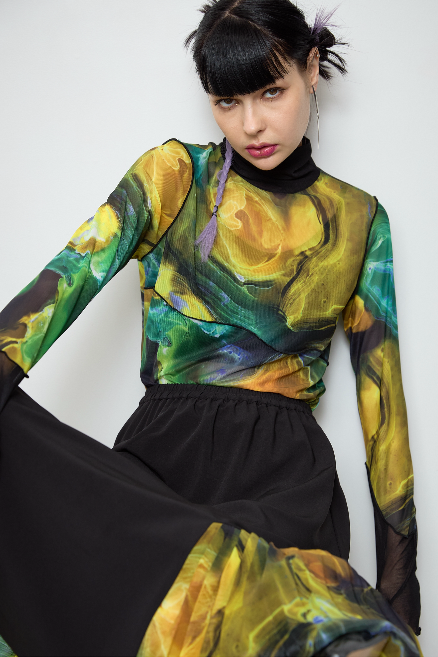 Marble paint mellow tops