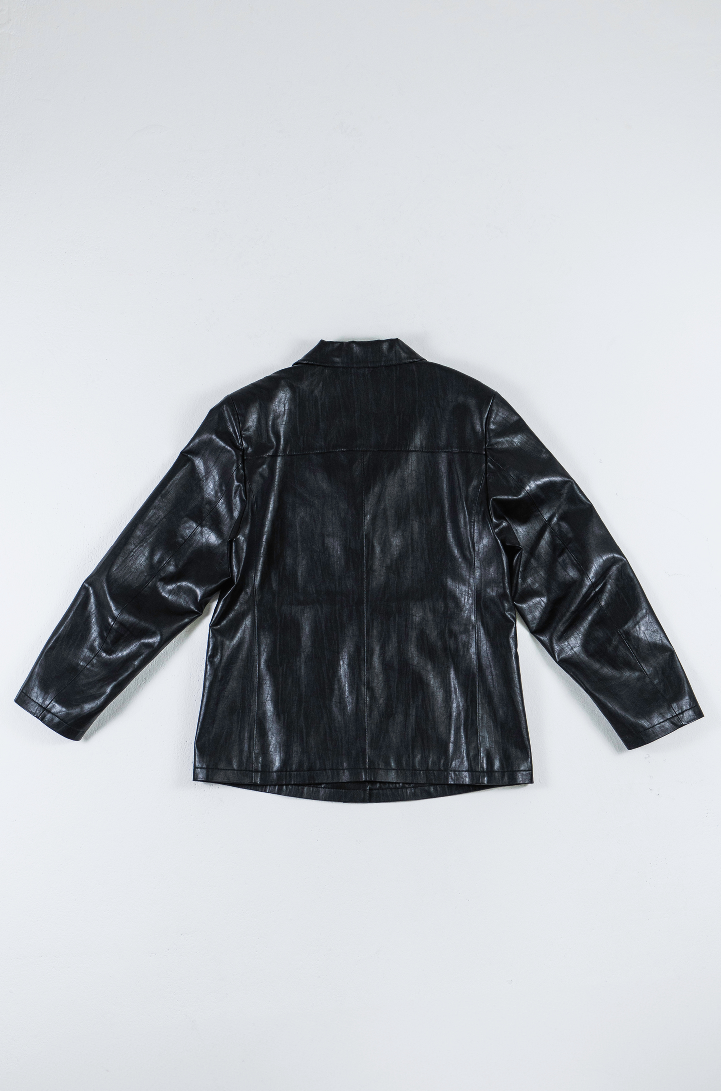 【10月】Soft faux leather jacket
