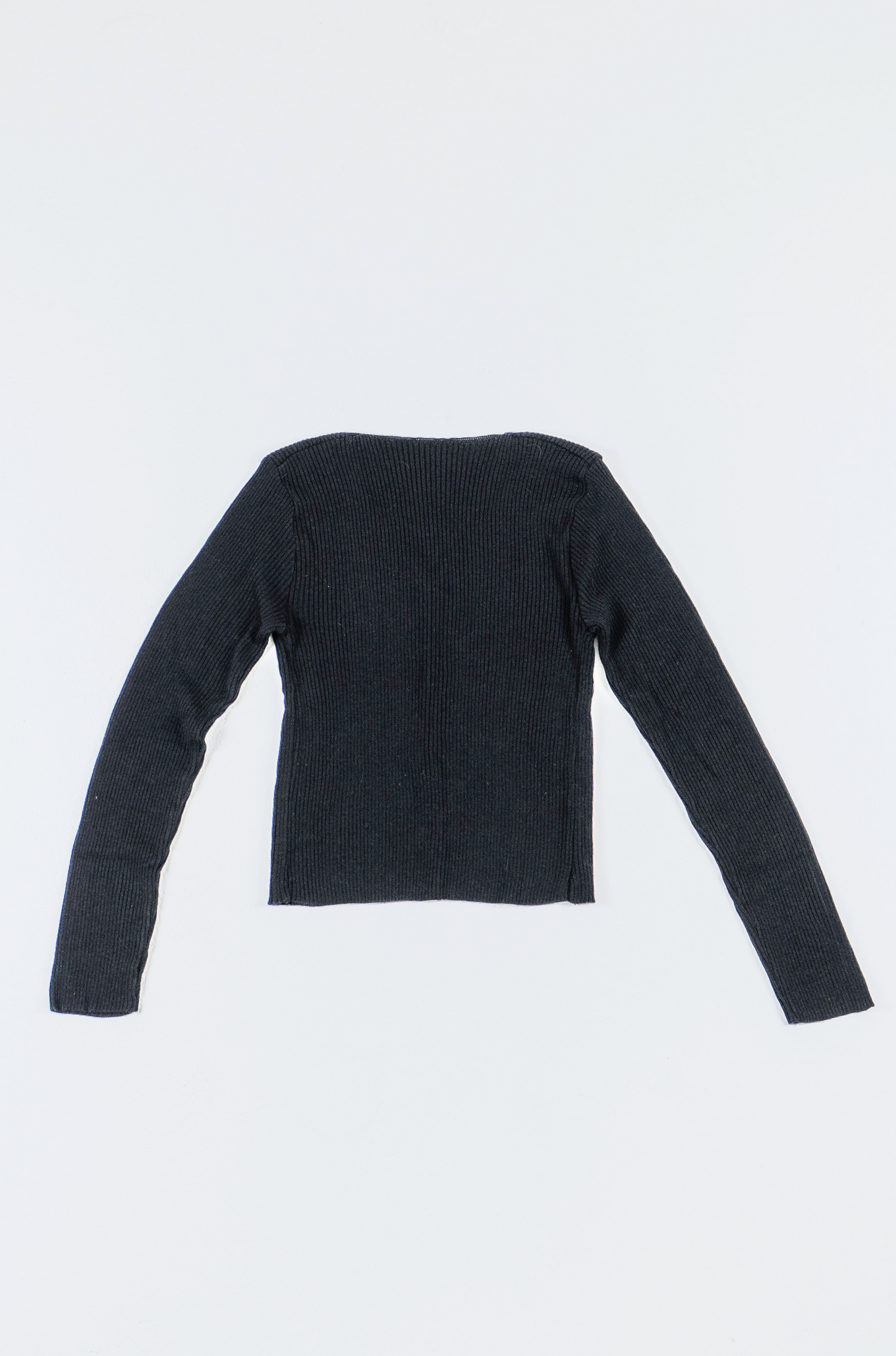 Sharp line knit cardigan