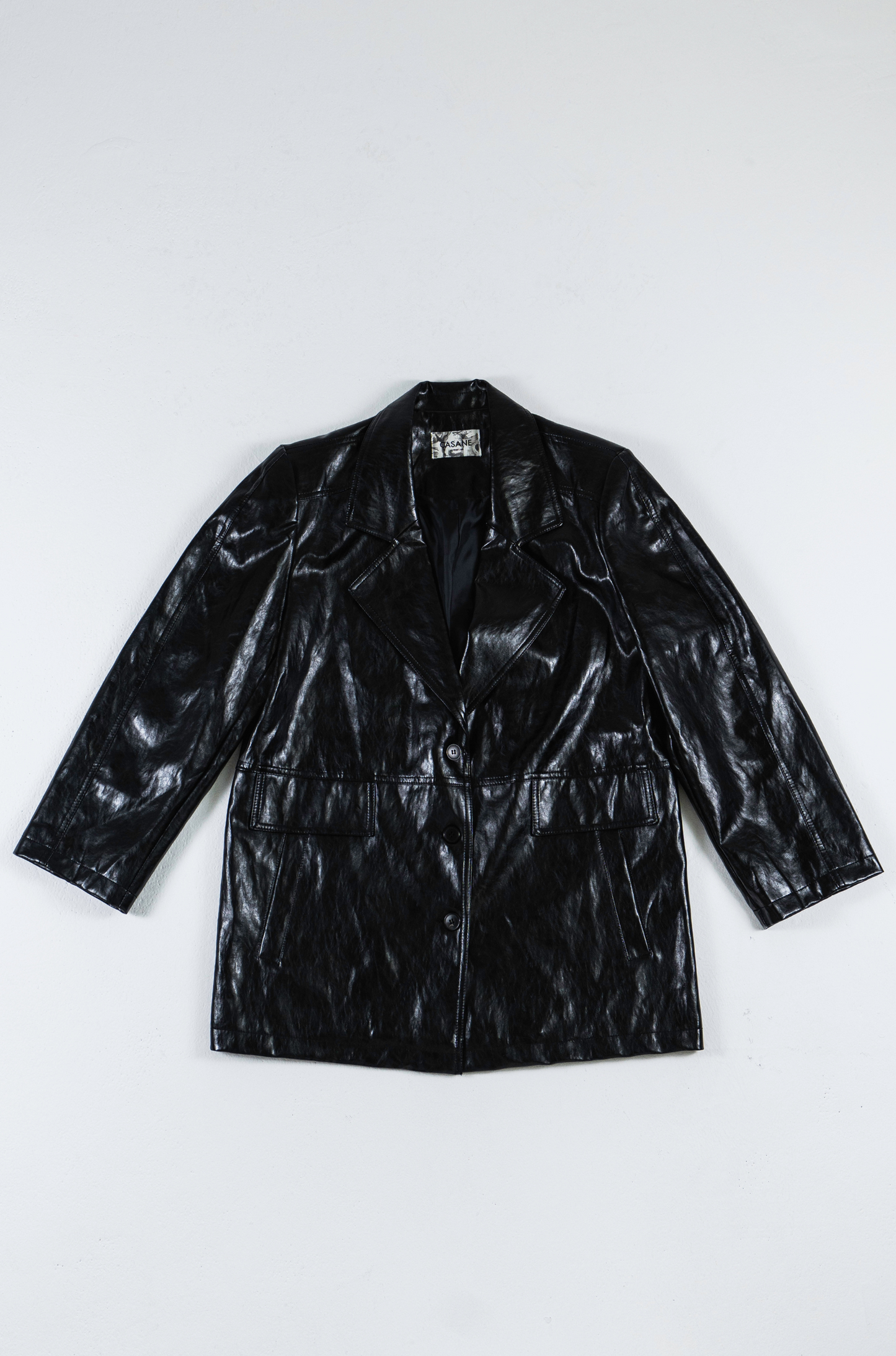 【10月】Luster Faux Leather Jacket