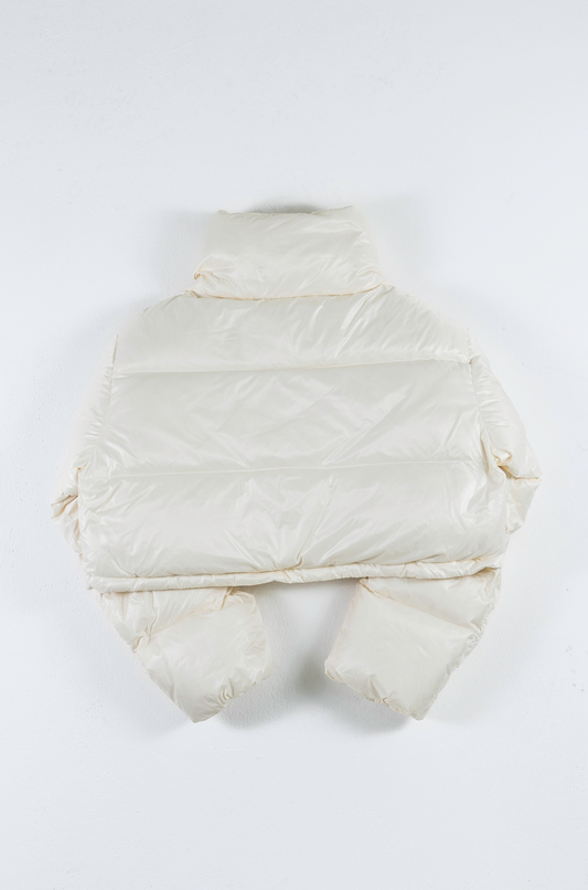Cropped Light Down Jacket