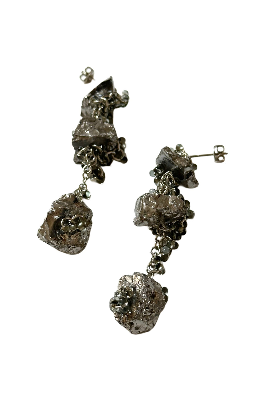 【ap collab】 Metallic rough rock (long)