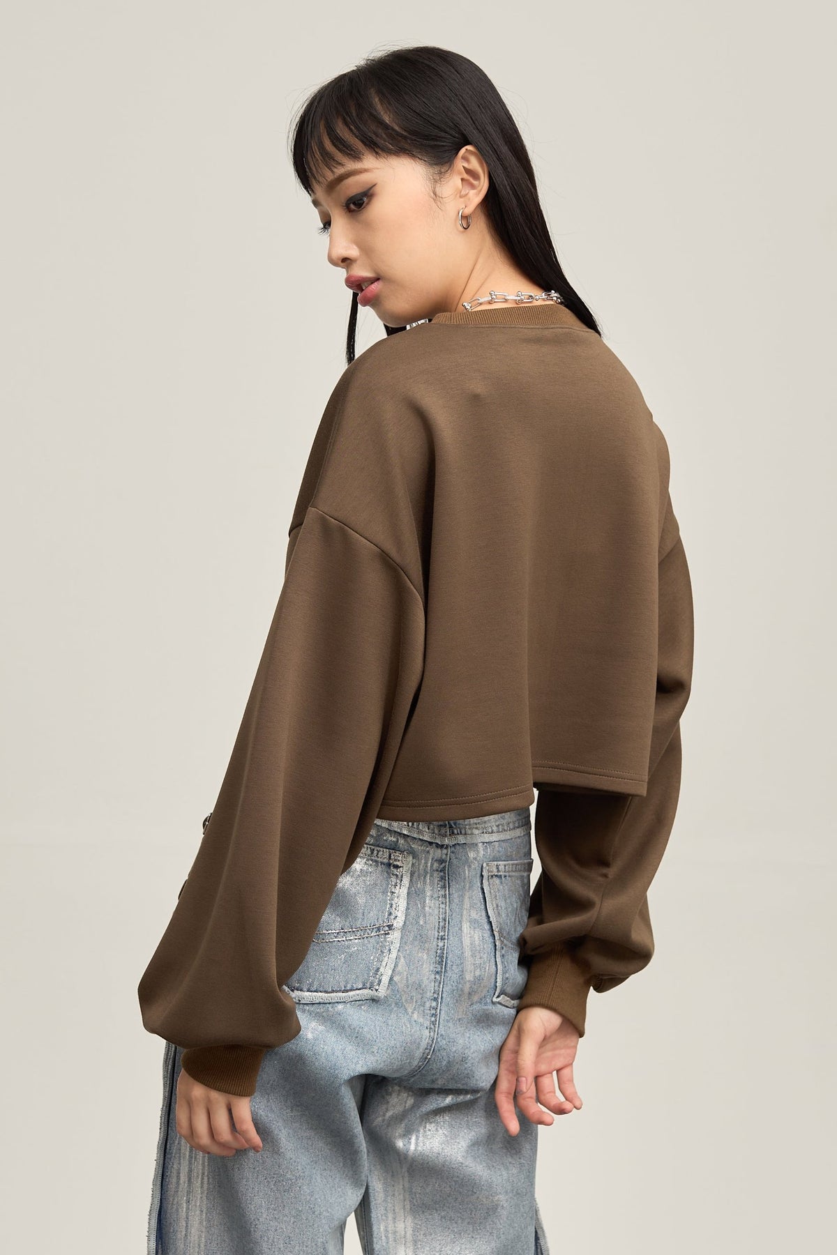 B'2nd別注 Irregular hem pullover